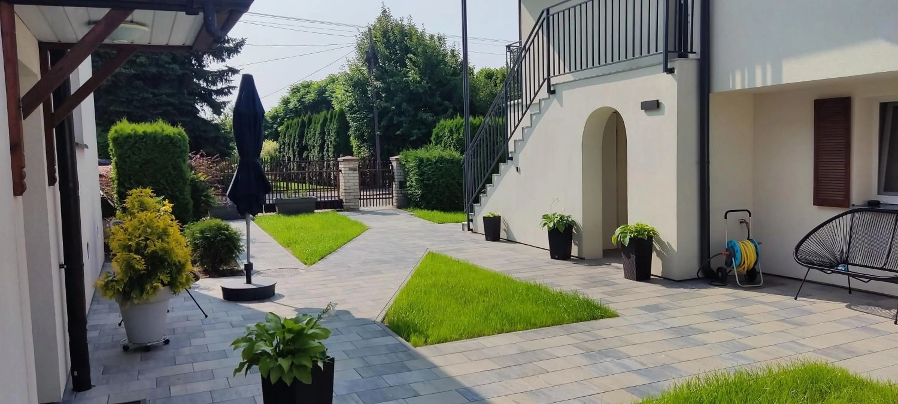 Property building in Willa Zaciszne Centrum Augustów