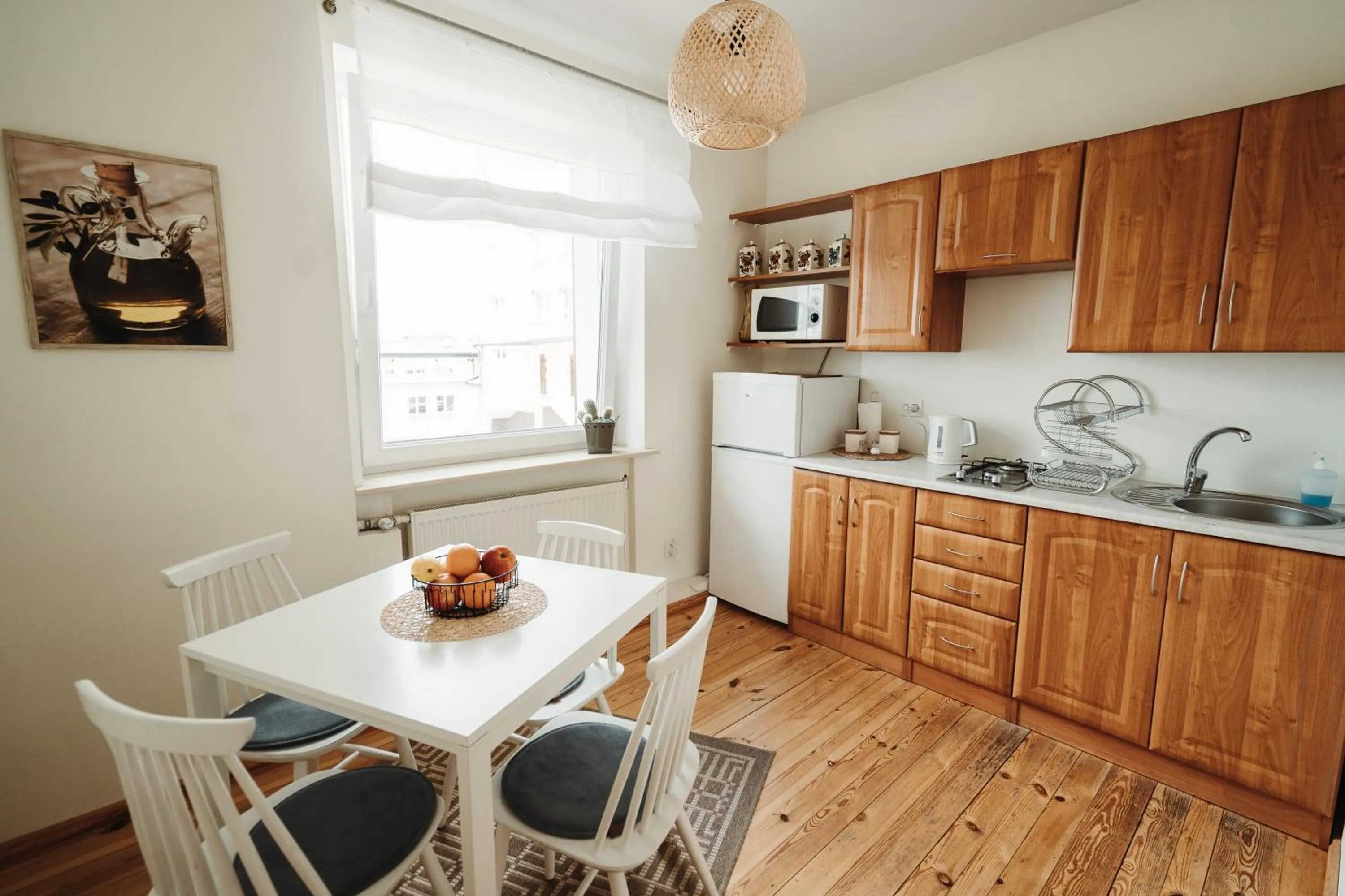 Kitchen or kitchenette in Willa Zaciszne Centrum Augustów