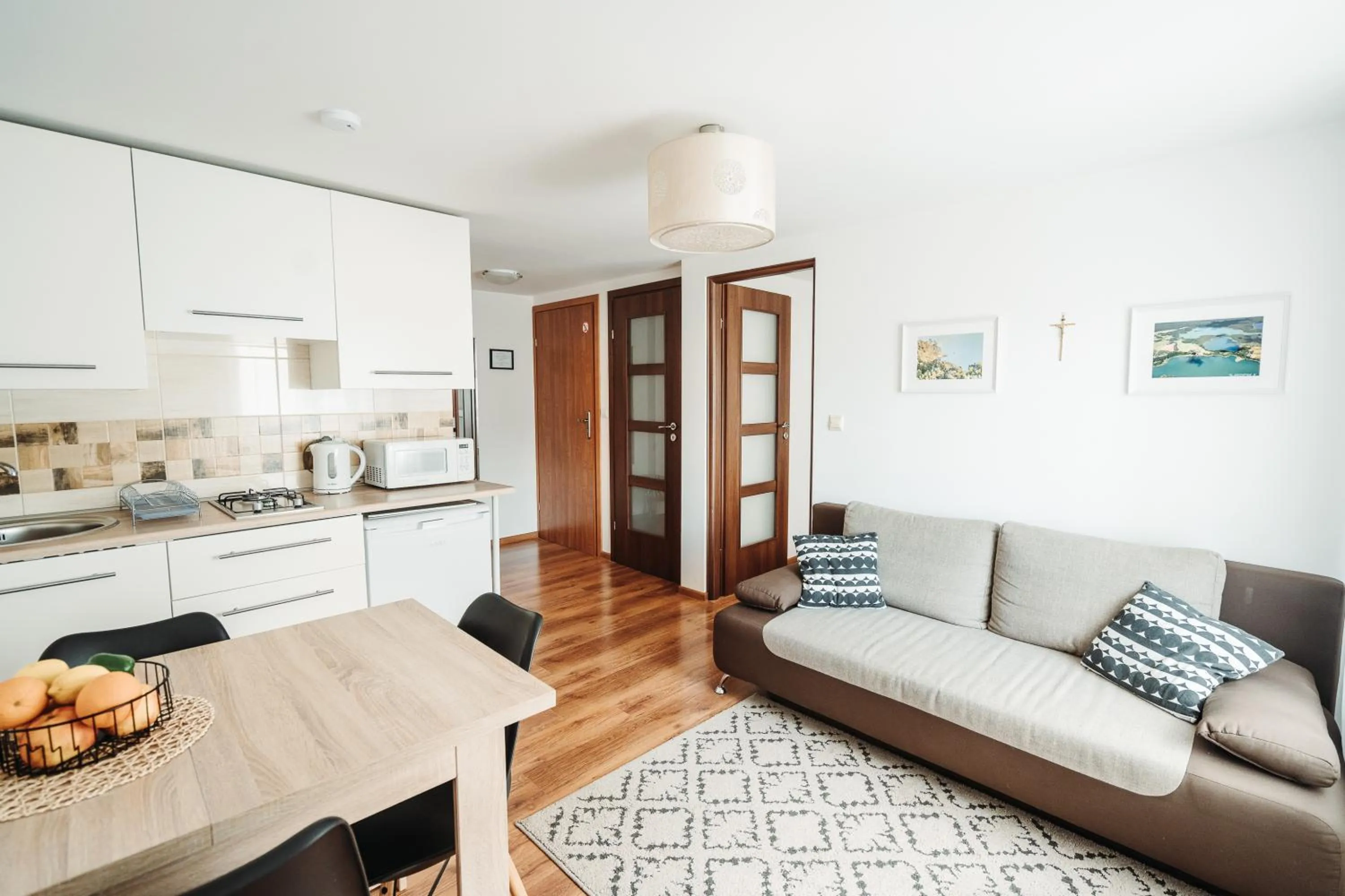 Kitchen or kitchenette in Willa Zaciszne Centrum Augustów