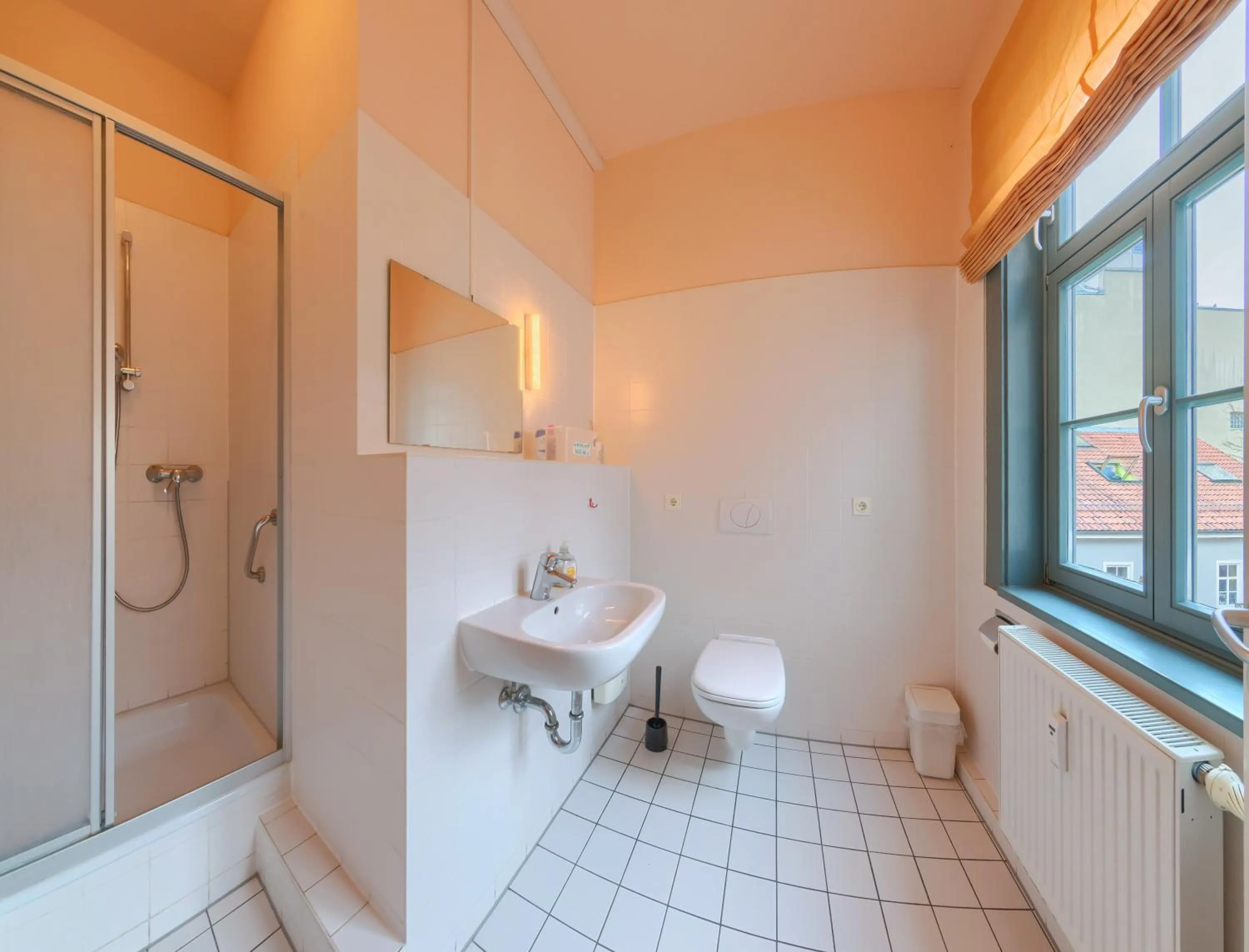 Bathroom in Labyrinth Hostel Weimar