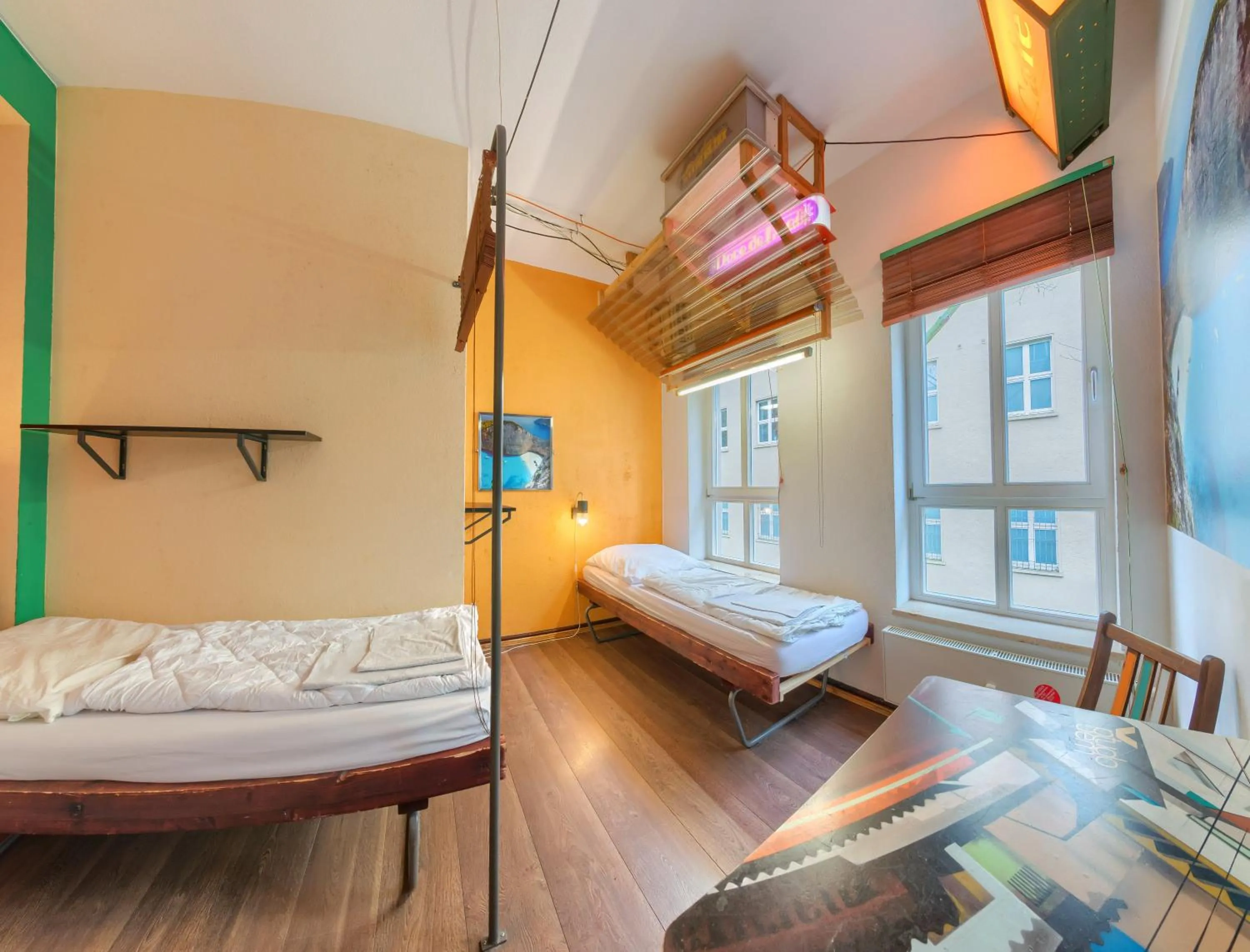 Bed in Labyrinth Hostel Weimar