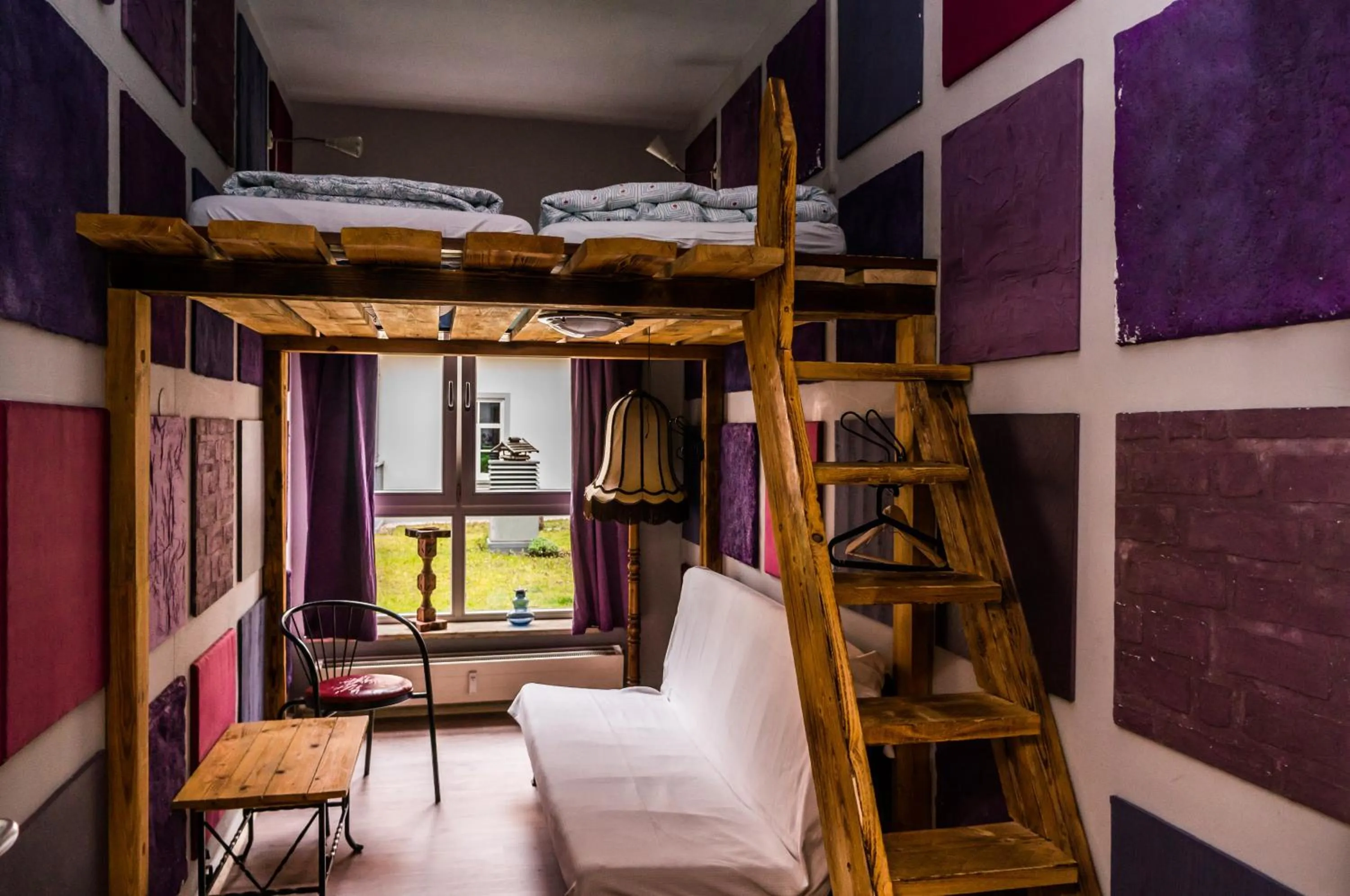 Bed in Labyrinth Hostel Weimar