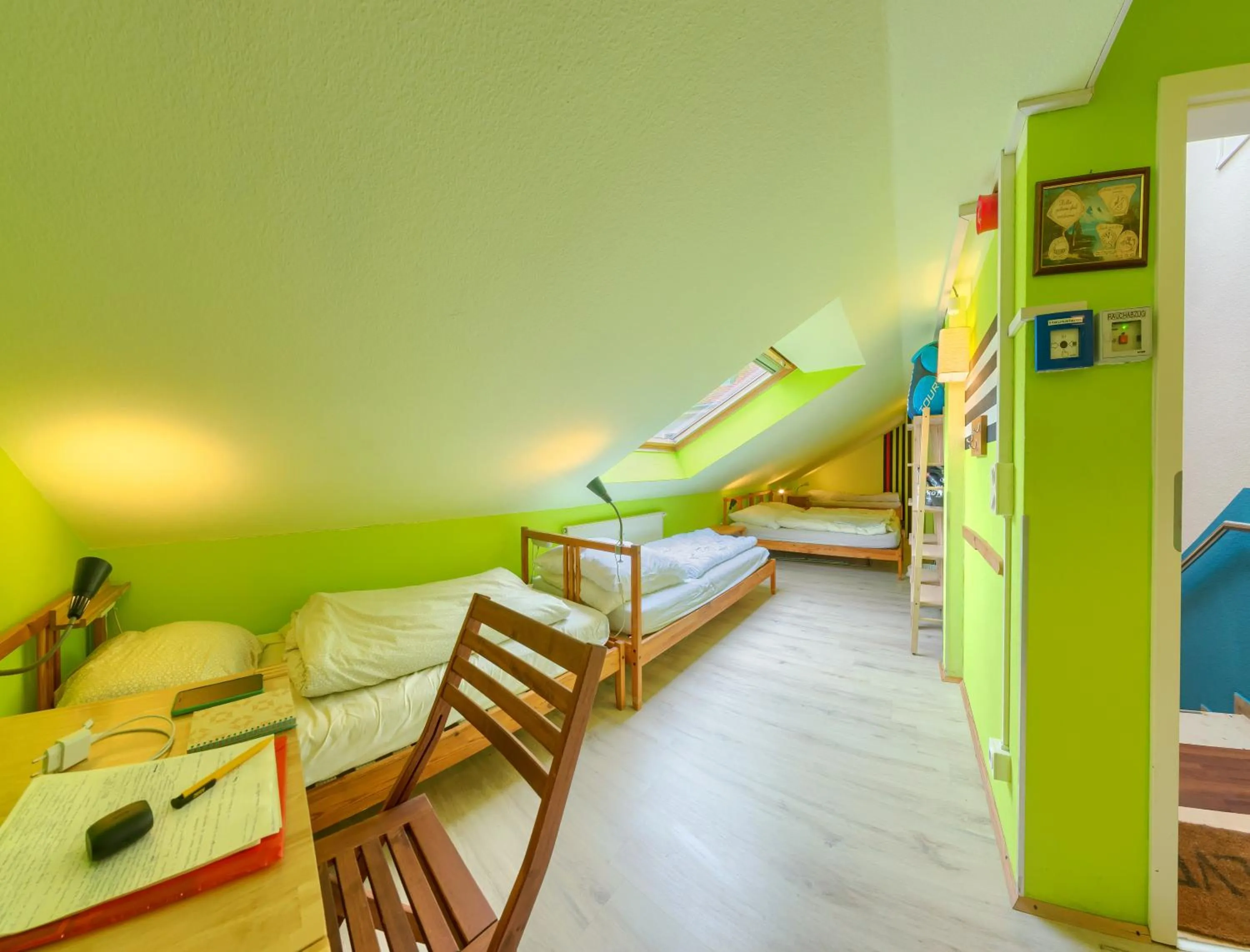 Bed in Labyrinth Hostel Weimar