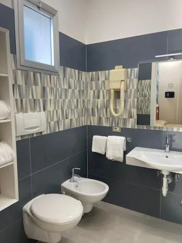 Bathroom in Hotel Coralba