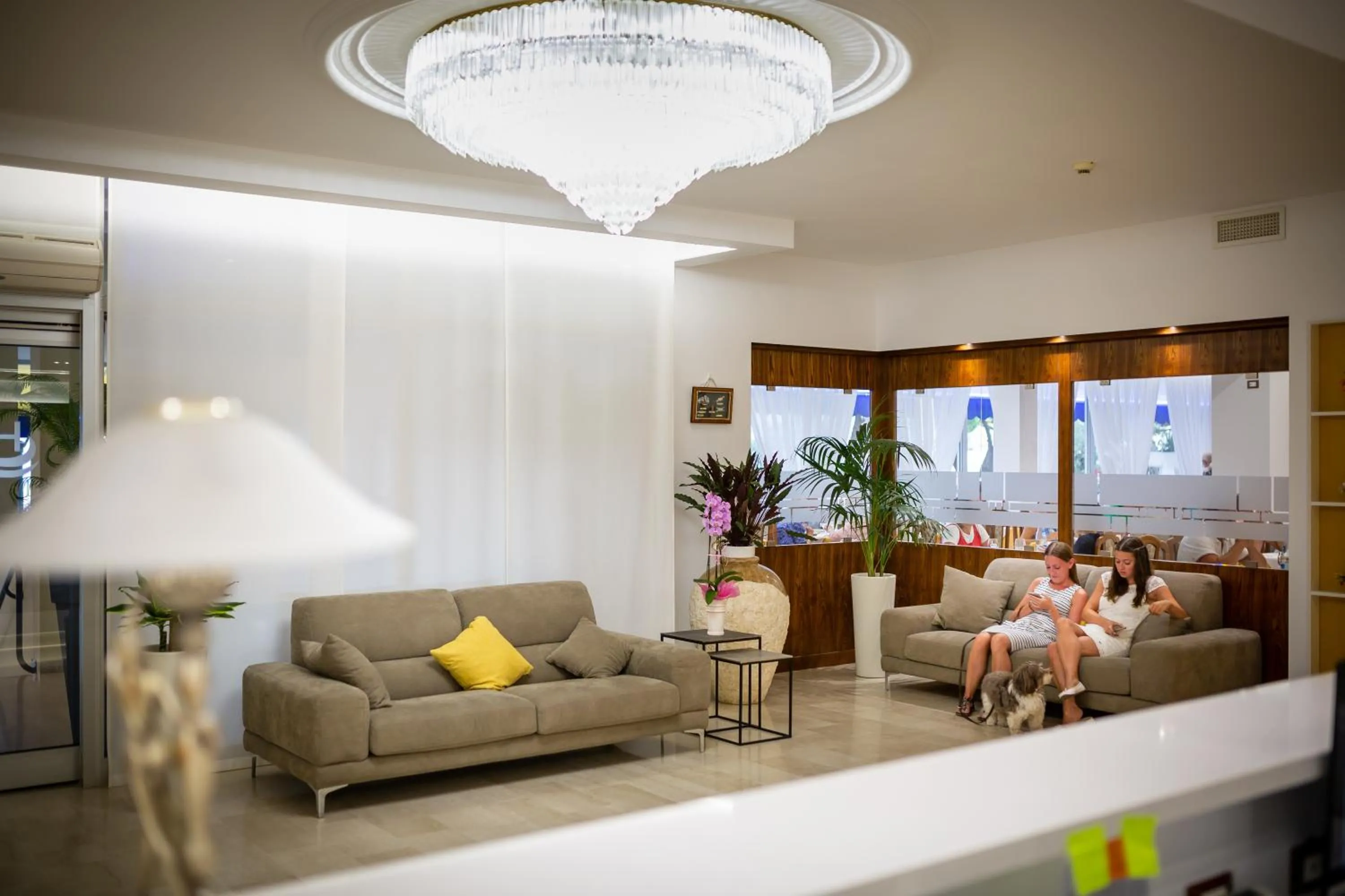 Living room in Hotel Coralba