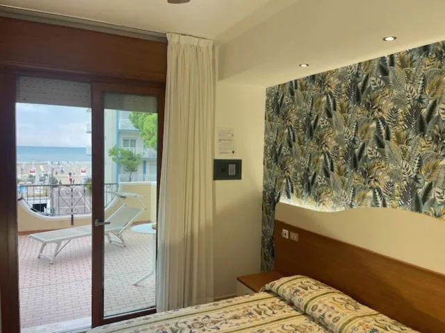 Bed in Hotel Coralba