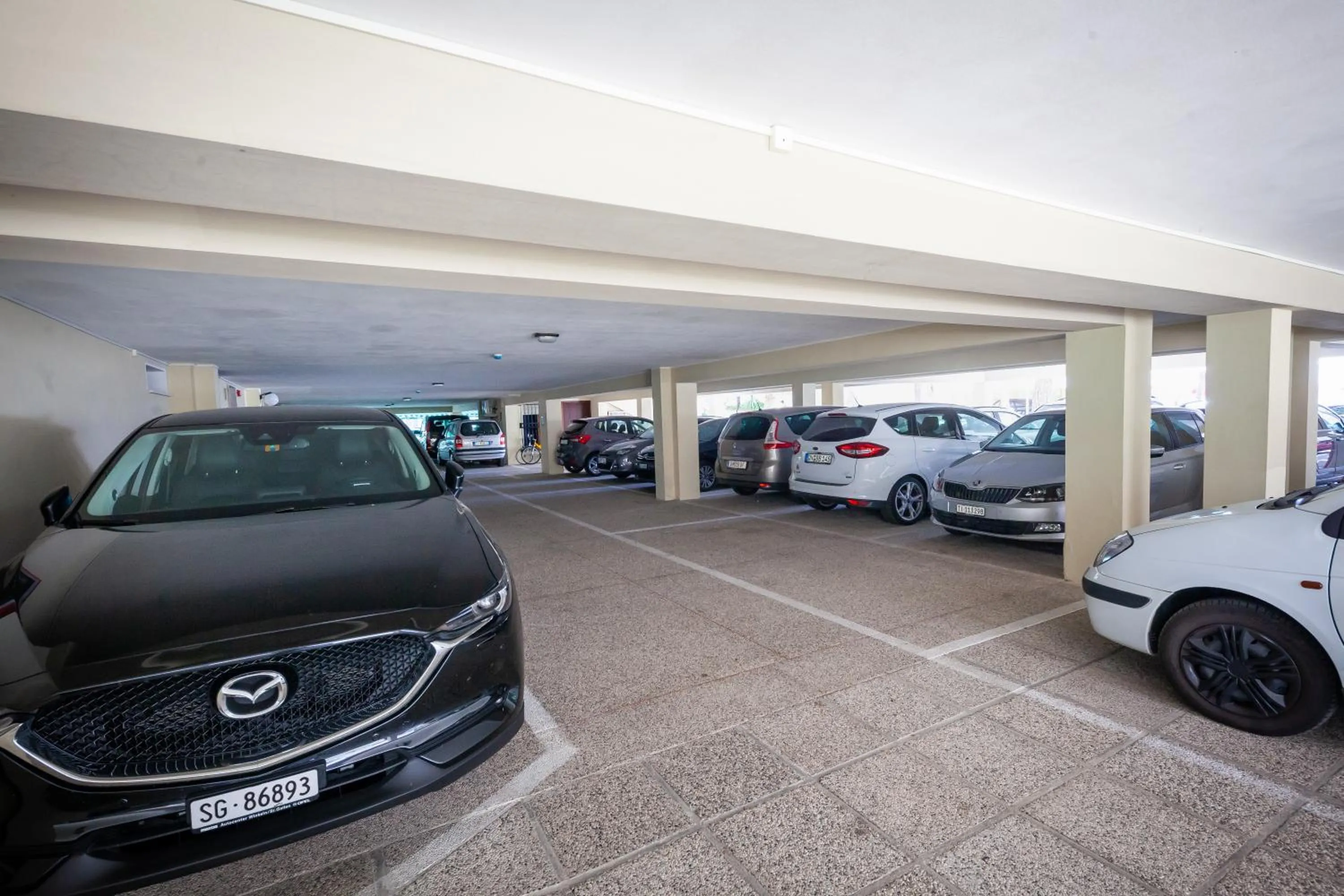 Parking in Hotel Coralba