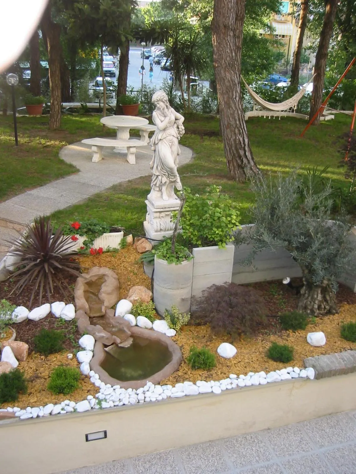 Garden in Hotel Coralba