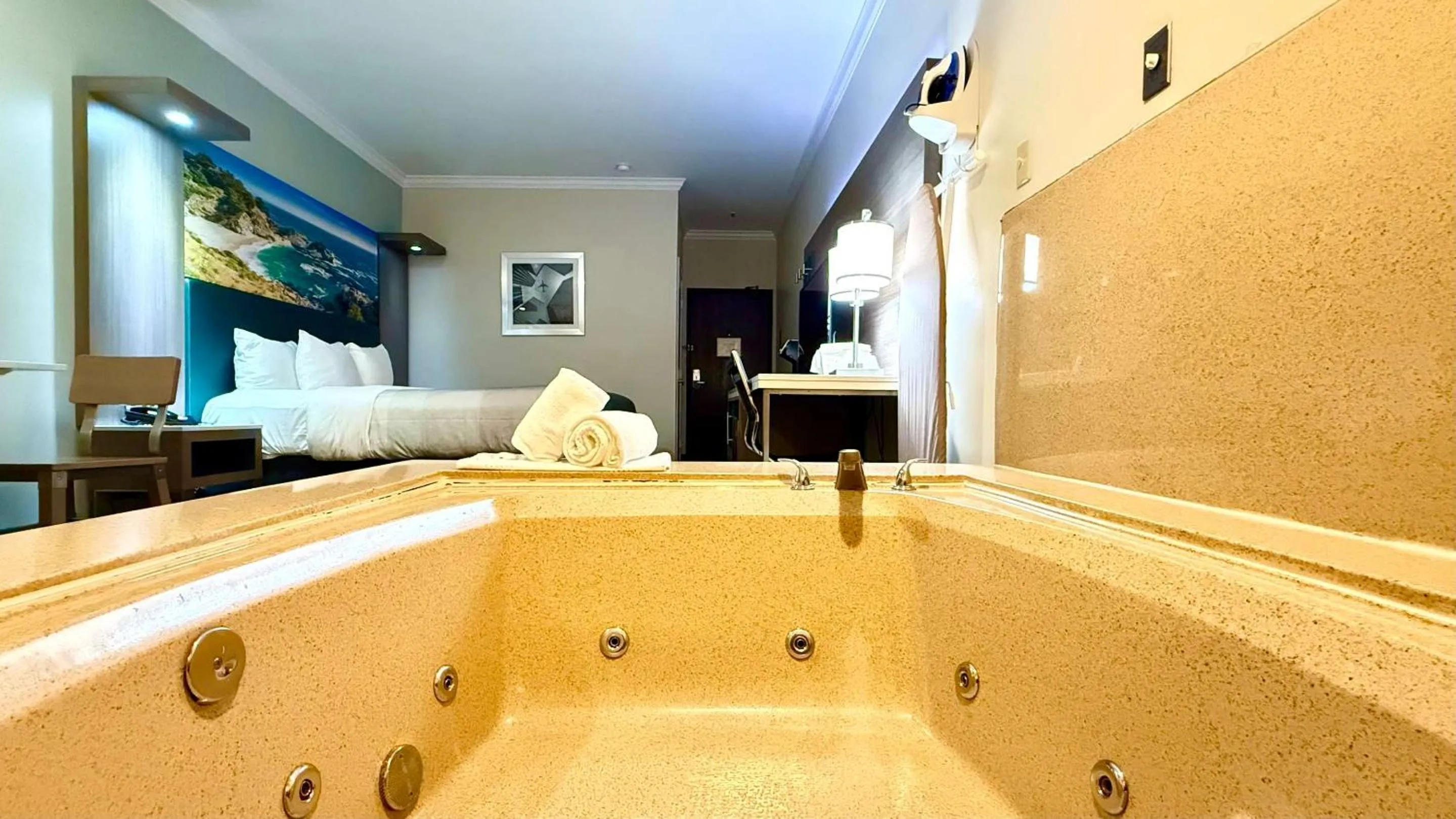 Bedroom in Quality Inn & Suites Los Angeles Airport - LAX