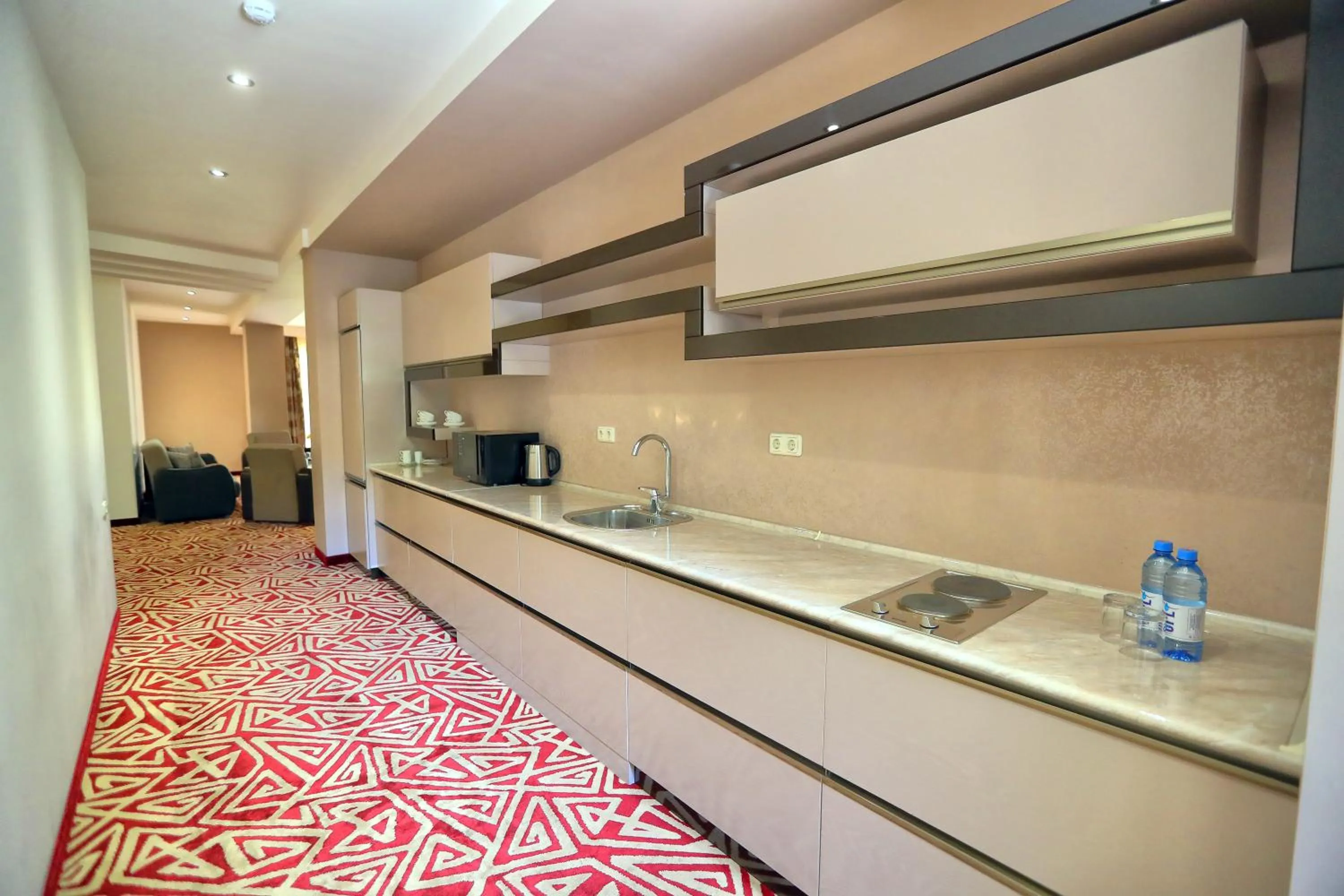 Kitchen or kitchenette in Aghveran Ararat Resort Hotel