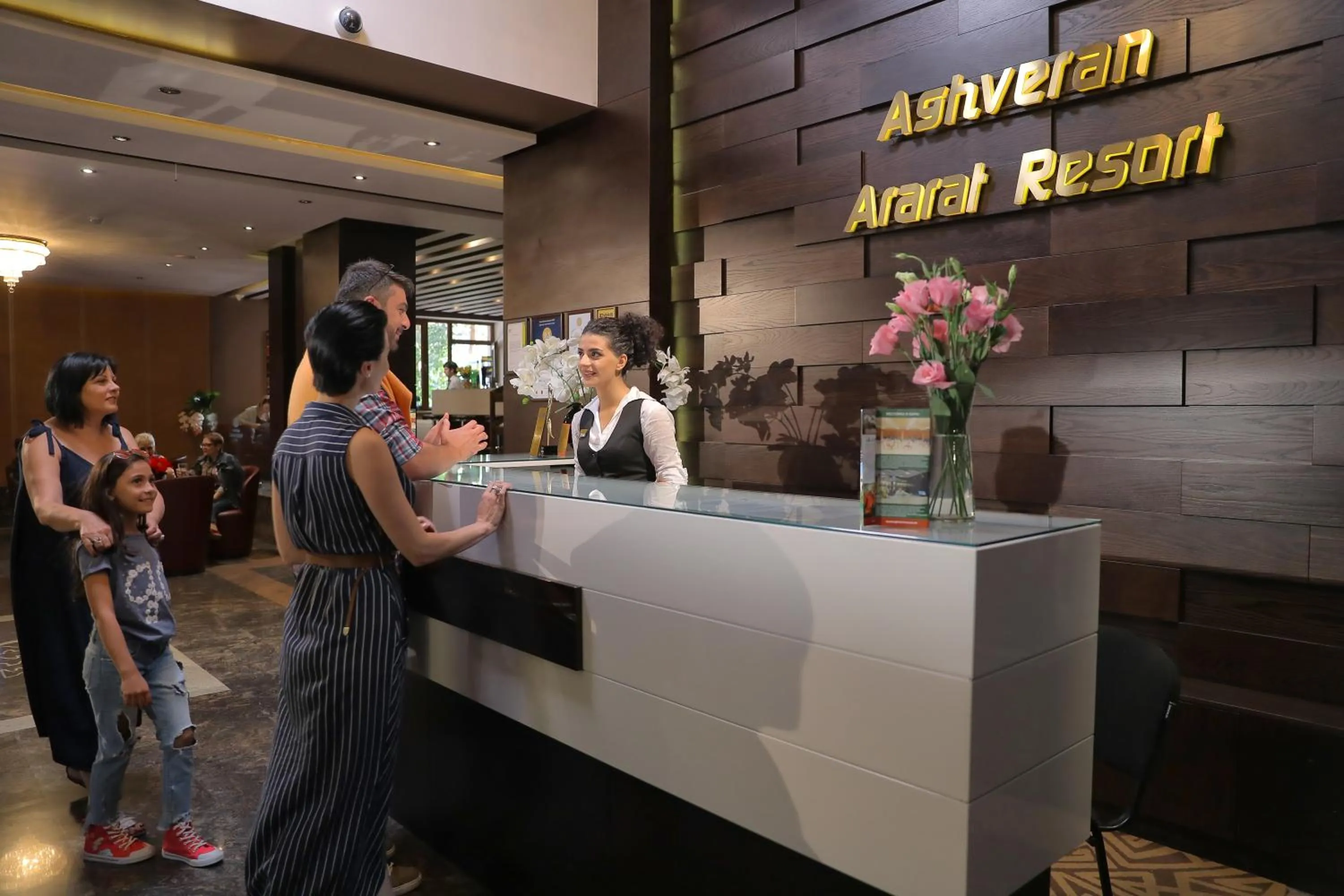 Staff in Aghveran Ararat Resort Hotel