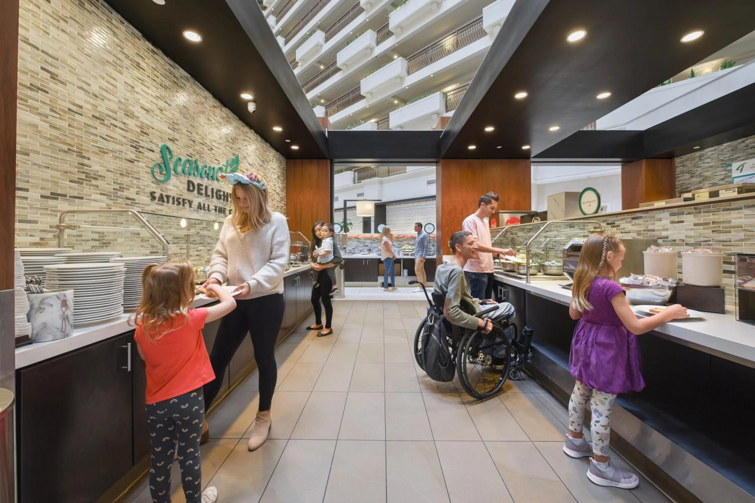 Breakfast in Embassy Suites by Hilton Anaheim-Orange