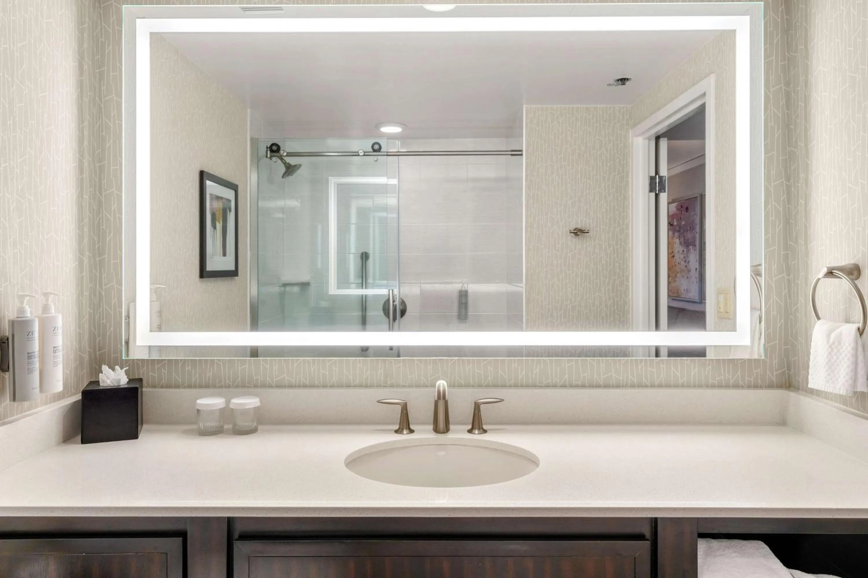 Bathroom in Embassy Suites by Hilton Irvine Orange County Airport