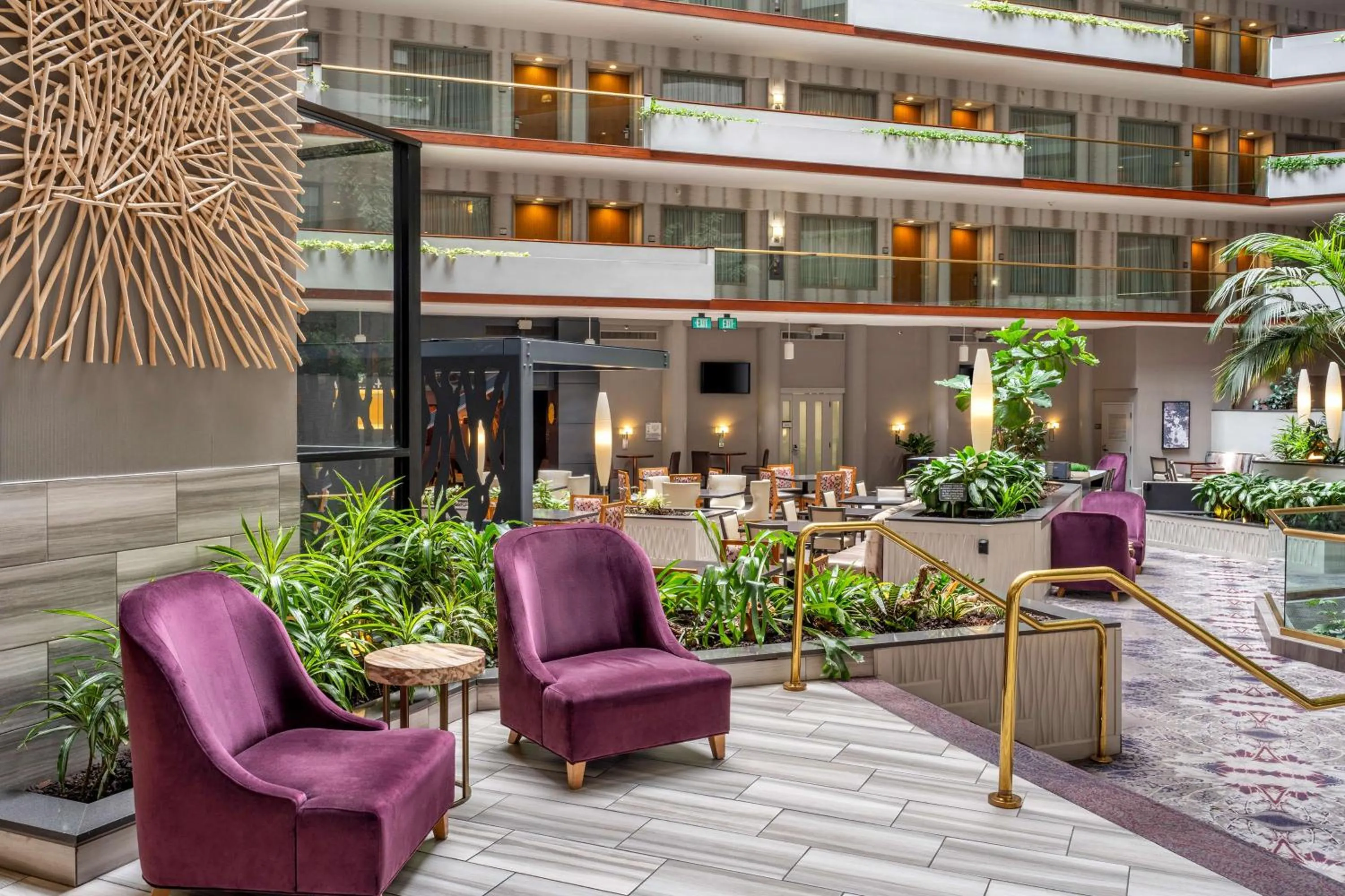 Lobby or reception in Embassy Suites by Hilton Irvine Orange County Airport