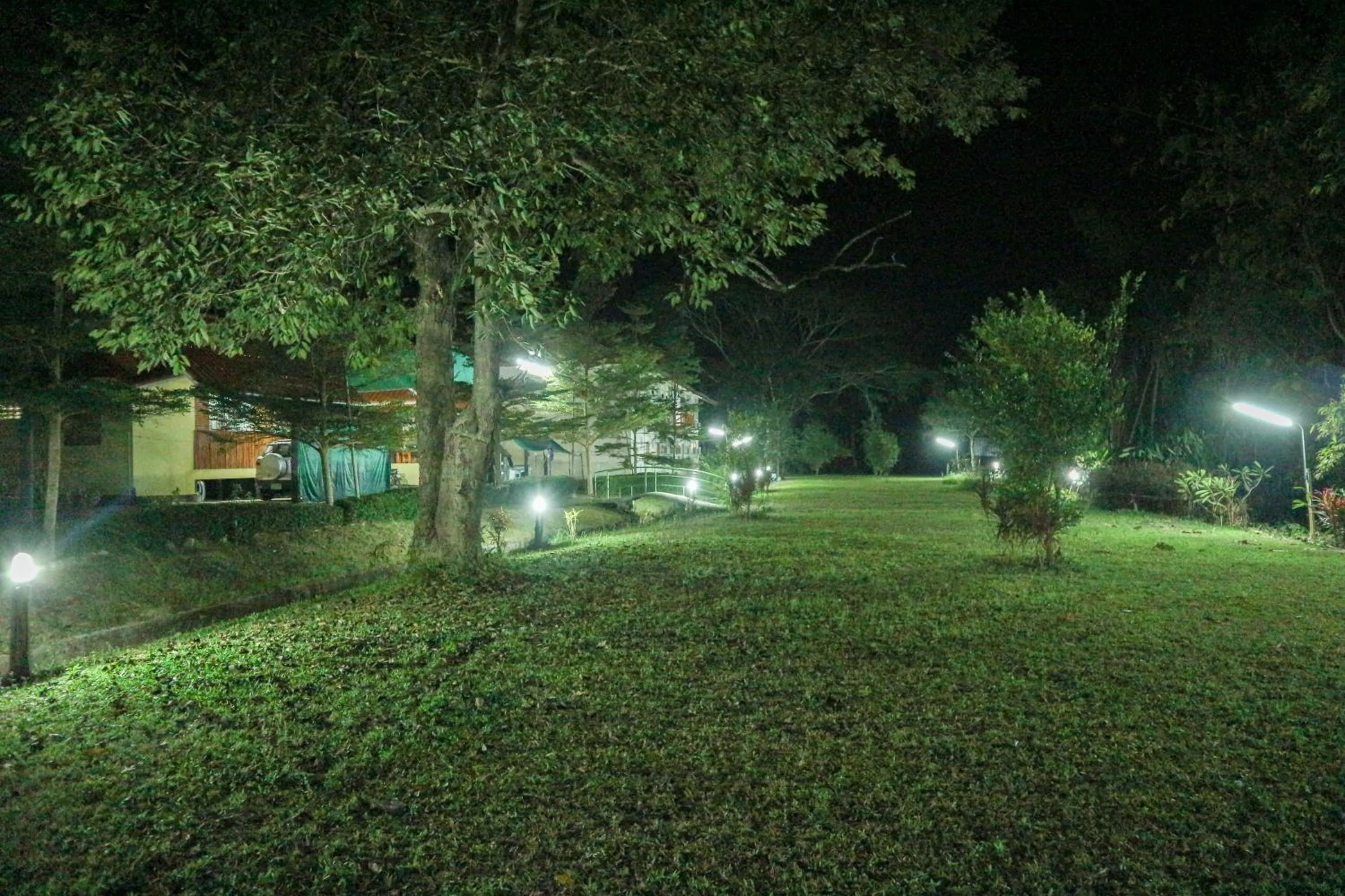 Garden view in Baan Khue Wieng Resort