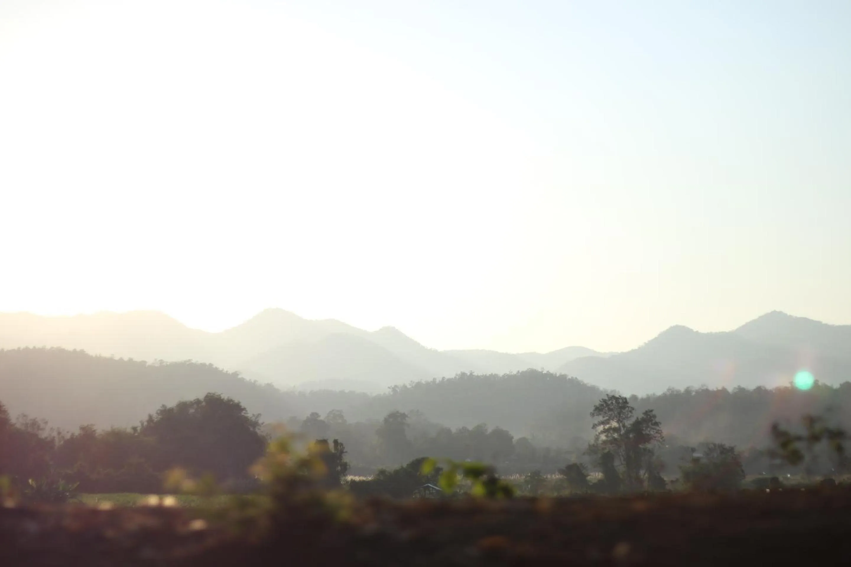 Natural landscape in Baan Khue Wieng Resort