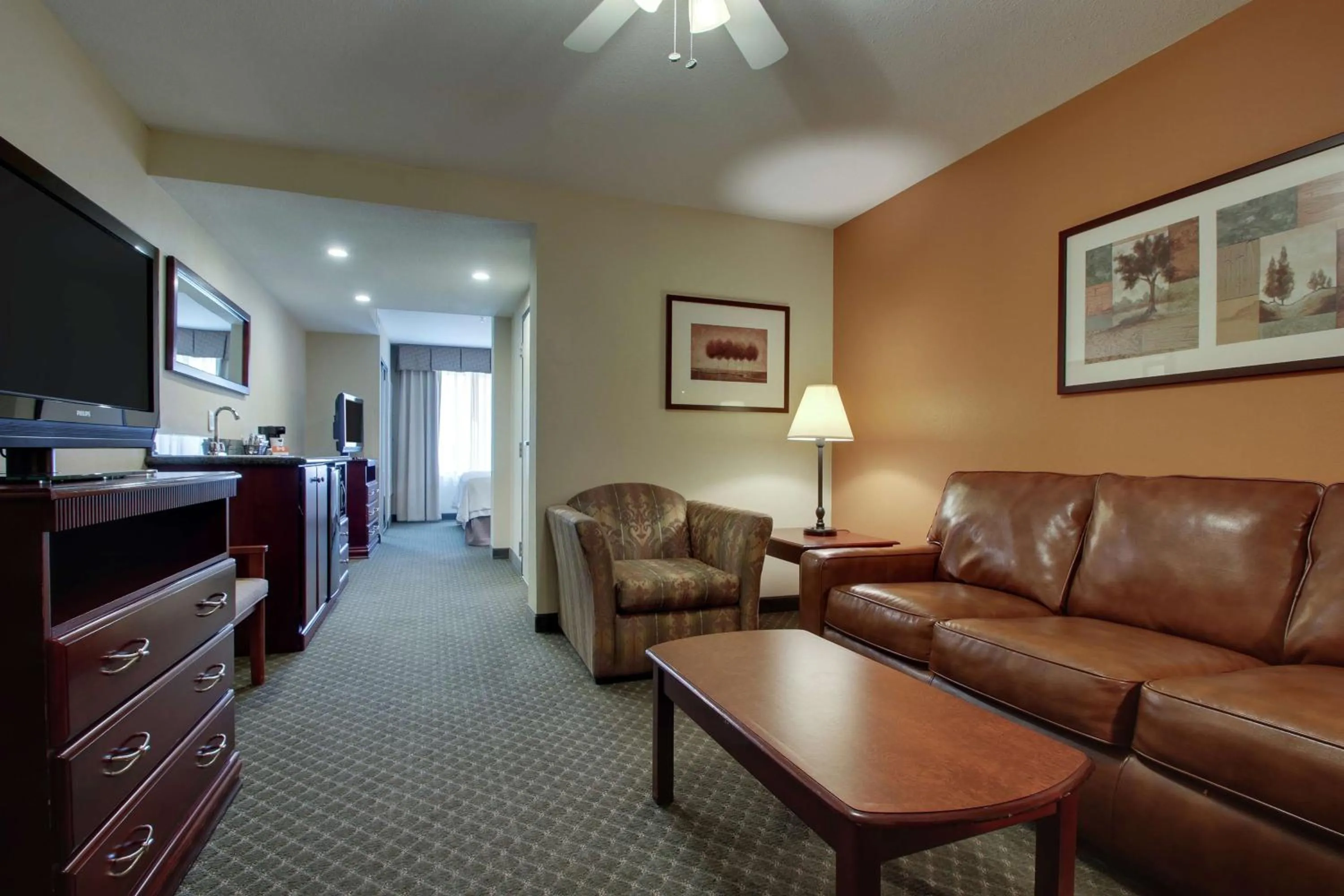 Living room in Hampton Inn & Suites Denver Littleton