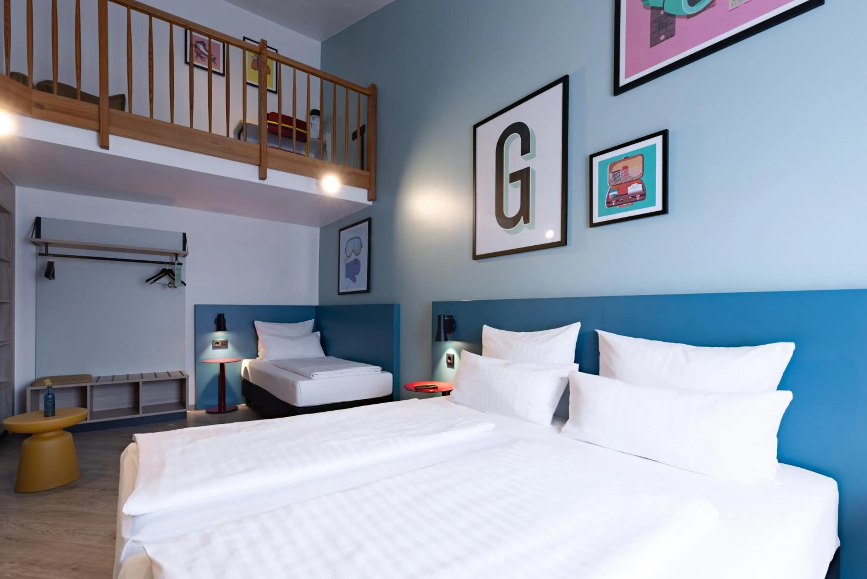 Bed in Garner Hotel Kiel - Akademie