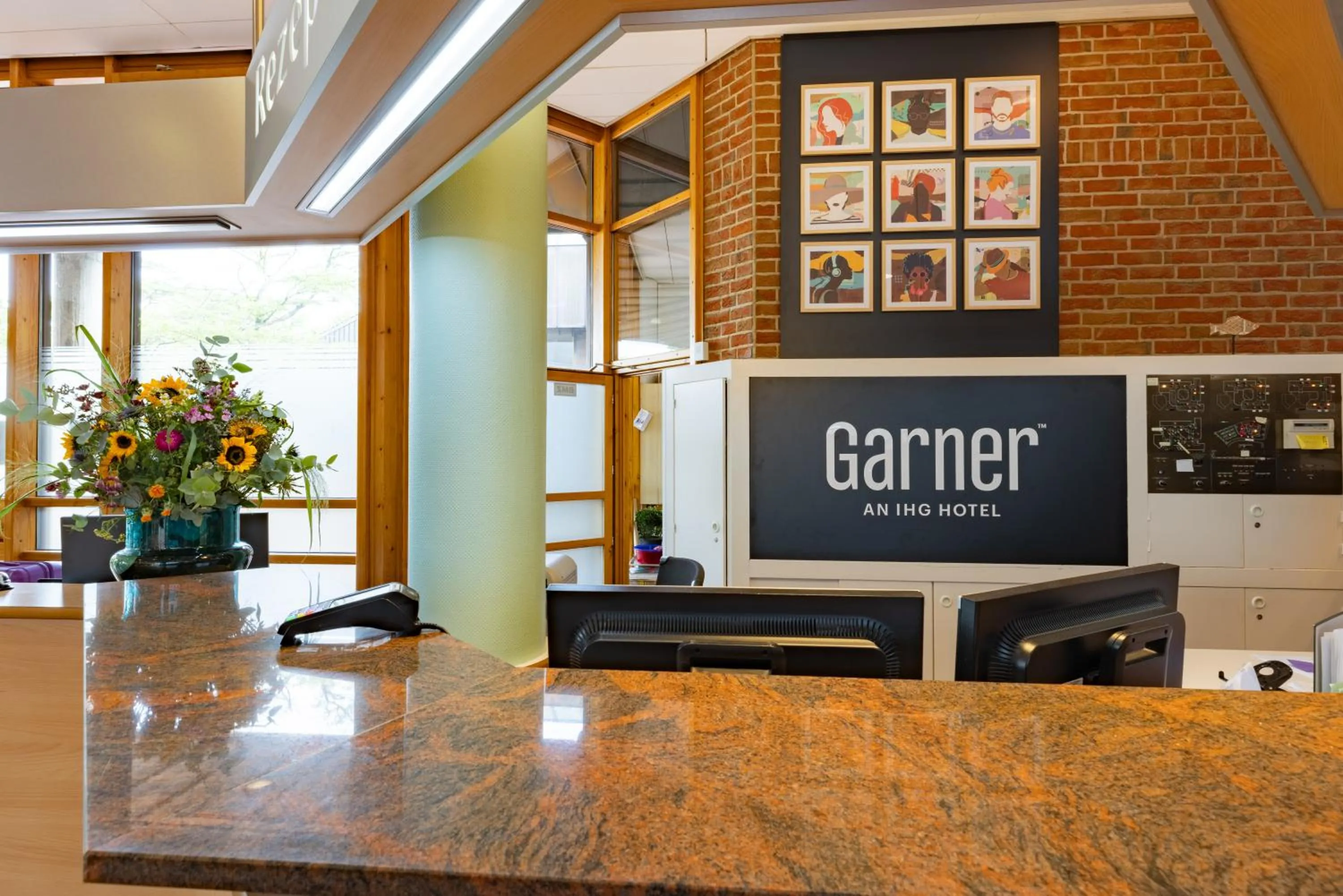 Lobby or reception in Garner Hotel Kiel - Akademie