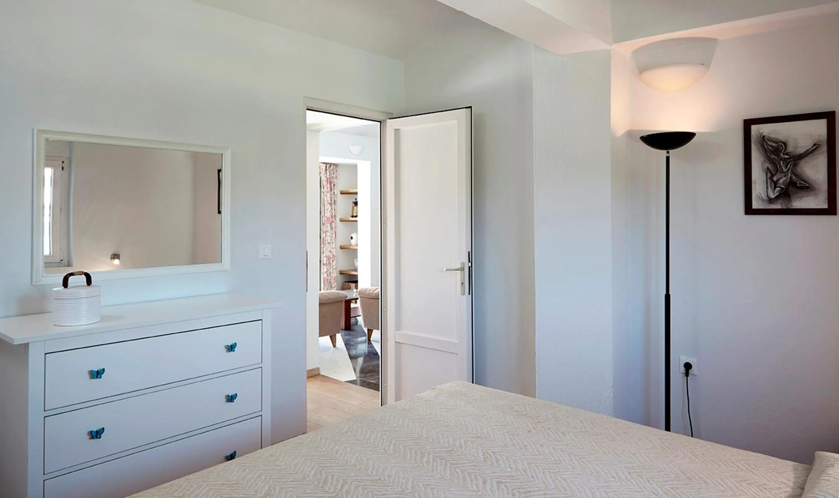 Bedroom, Bed in Helion Apartments