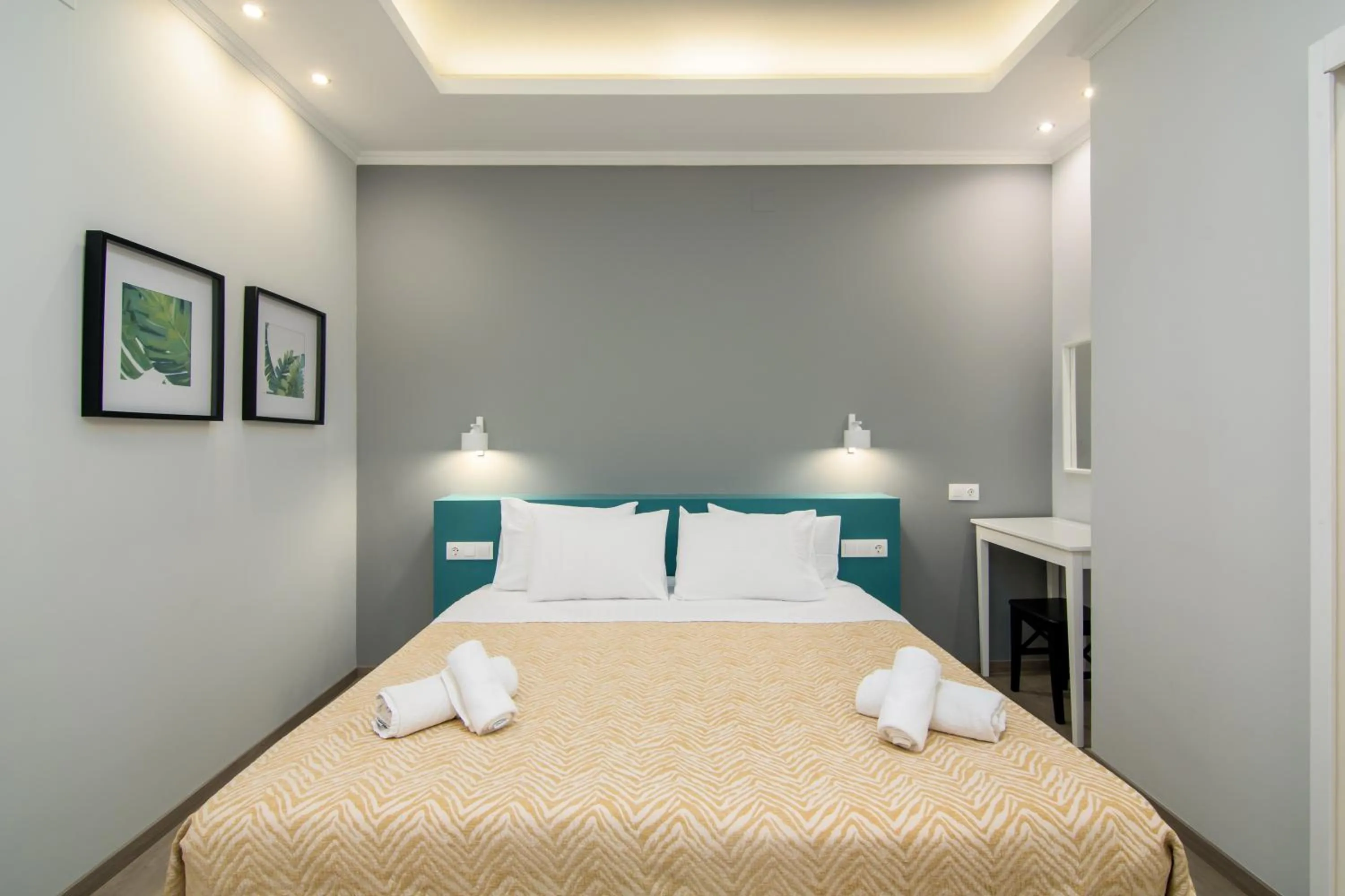 Bedroom, Bed in Helion Apartments