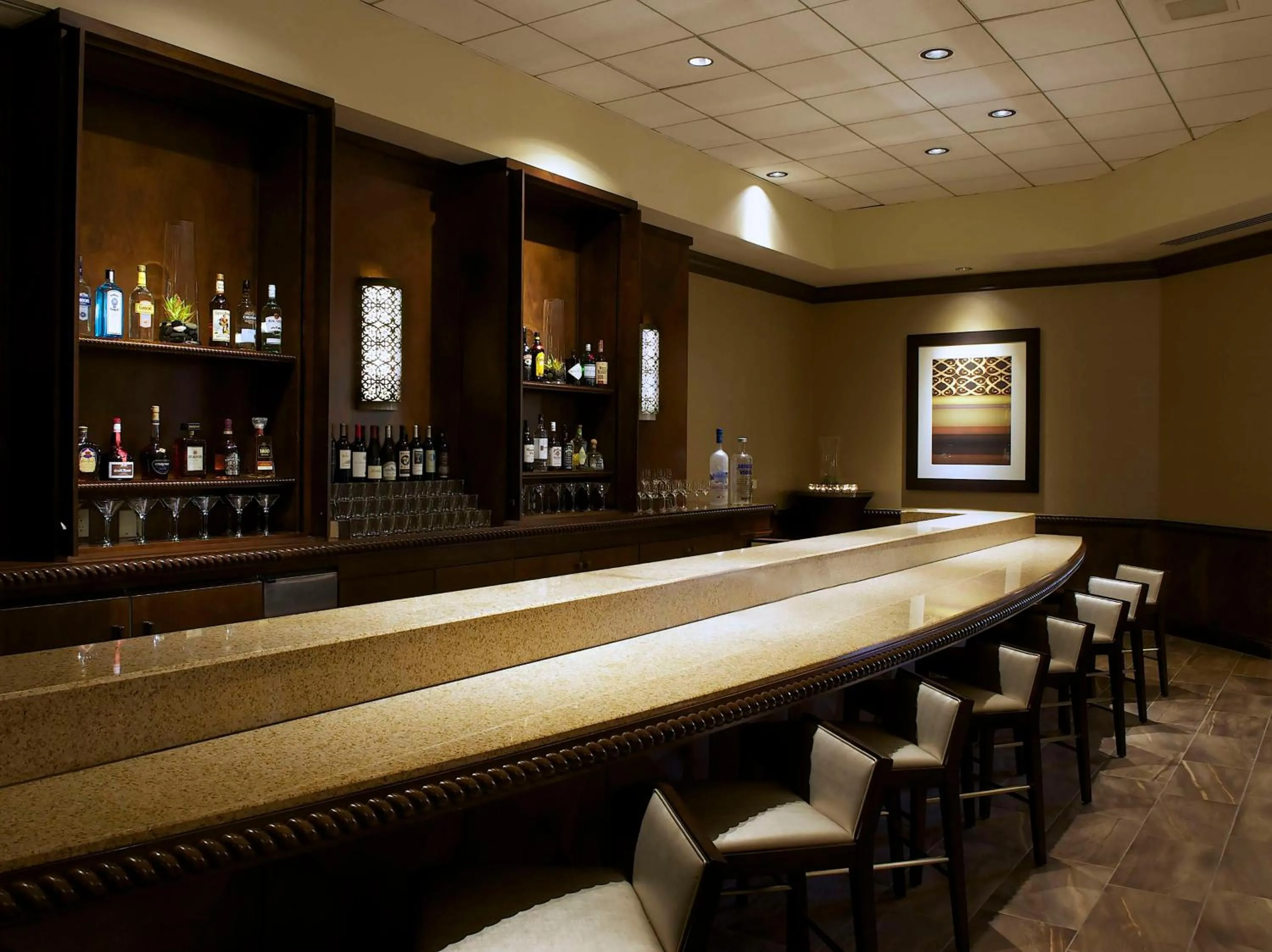 Lounge or bar in Hilton Orange County/Costa Mesa