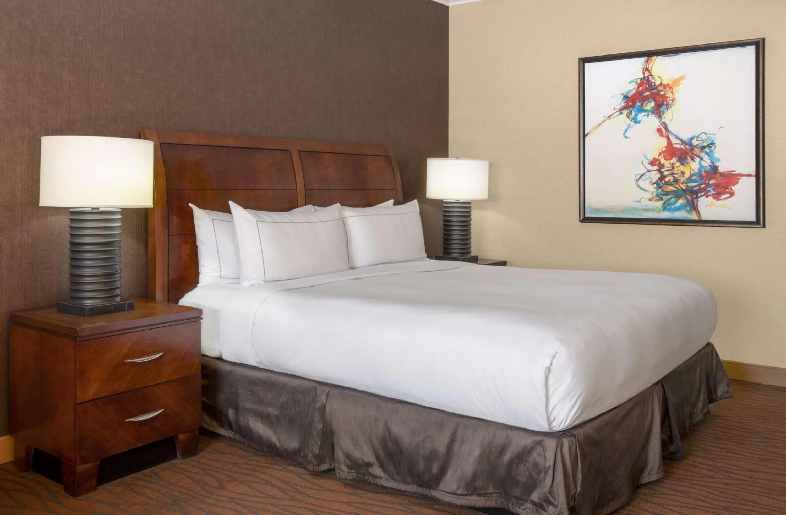 Bed in Hilton Orange County/Costa Mesa