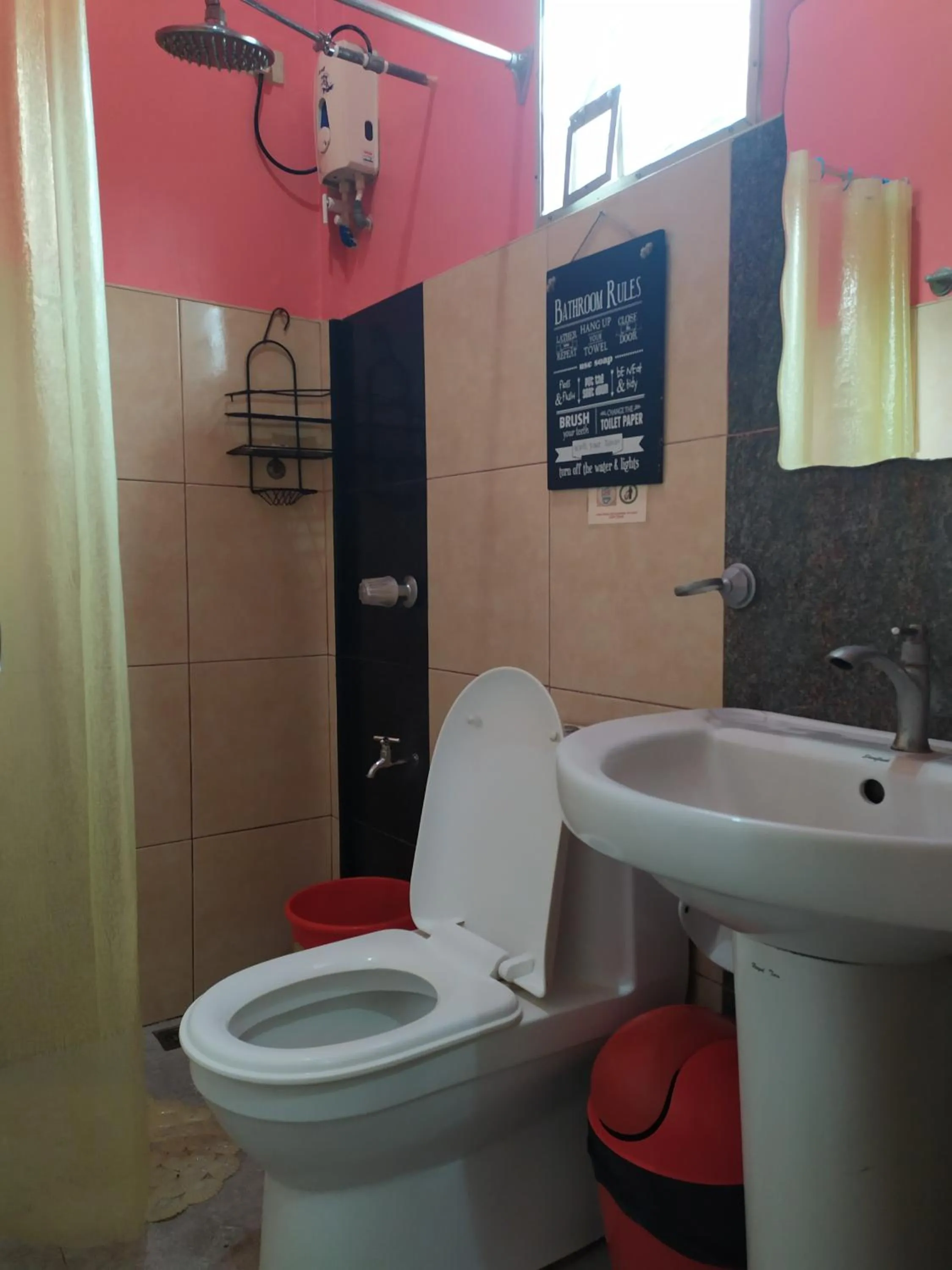 Bathroom in St. John Island View Pensionne