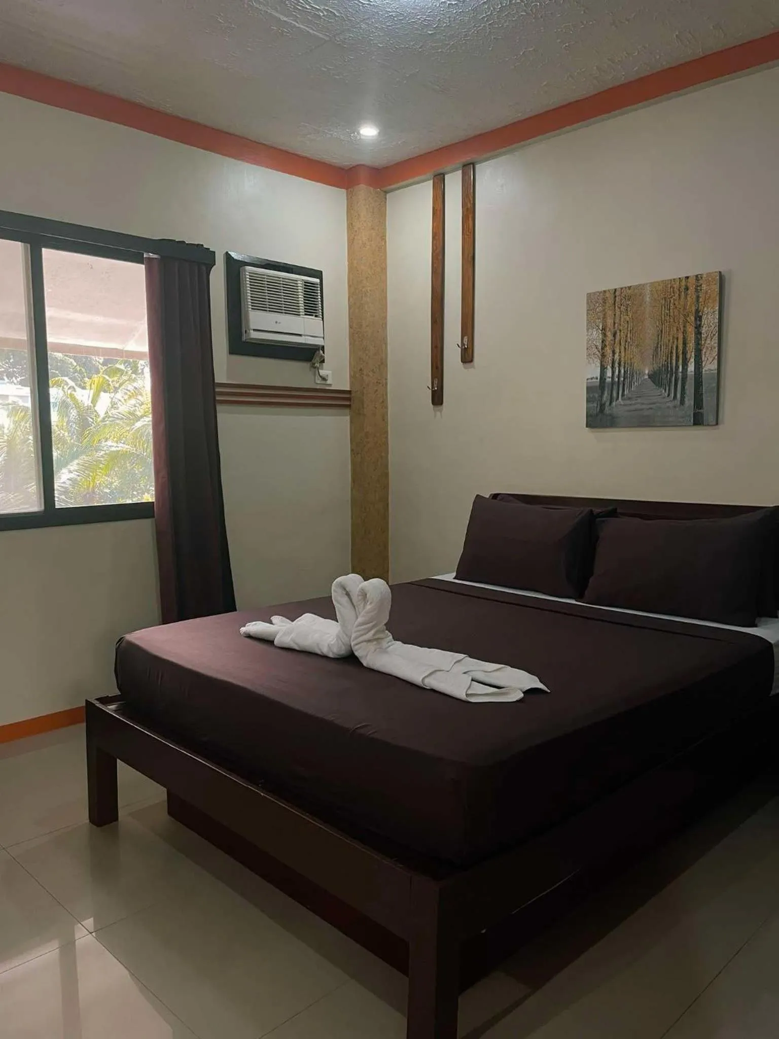 Bed in St. John Island View Pensionne