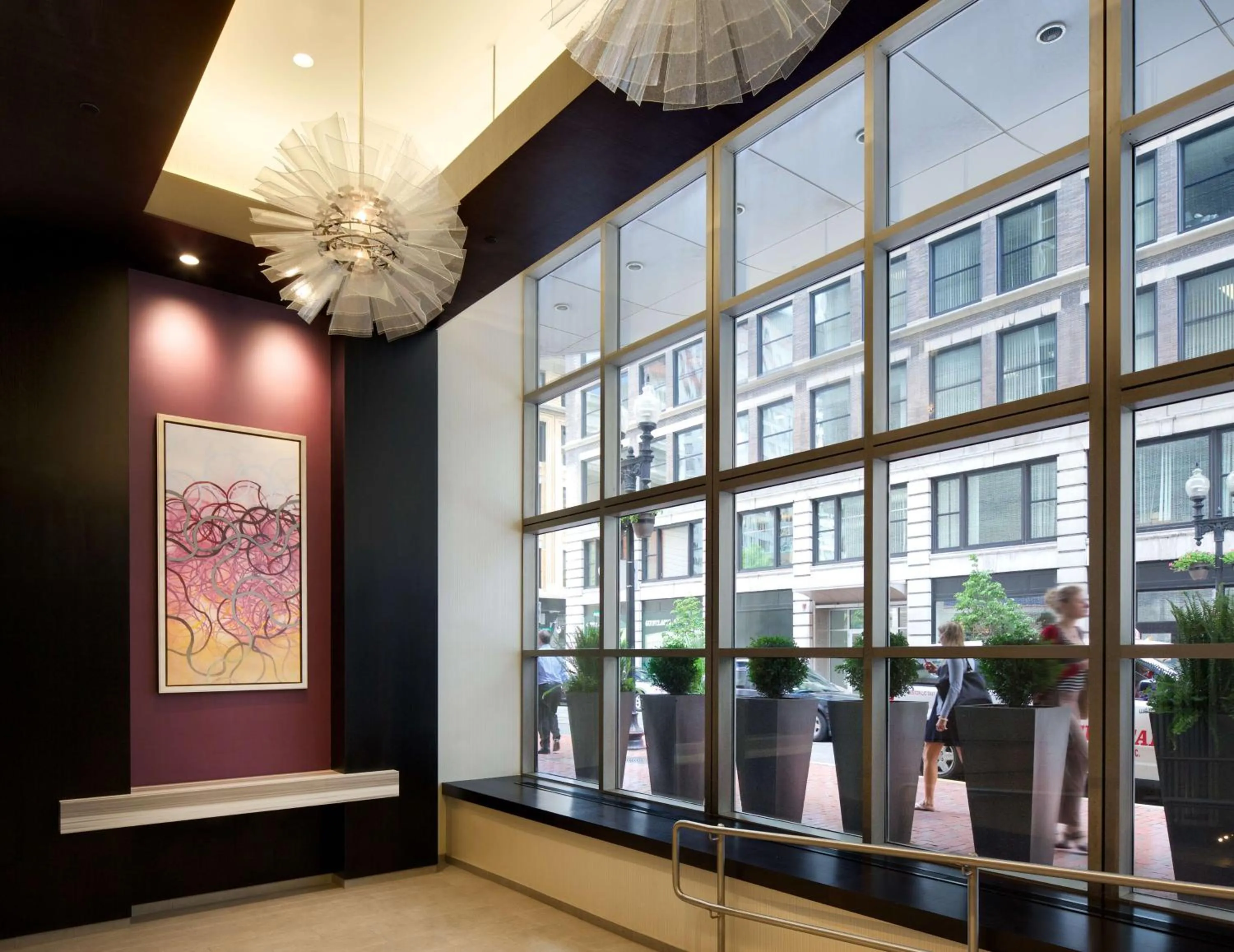 Lobby or reception in Hyatt Regency Boston