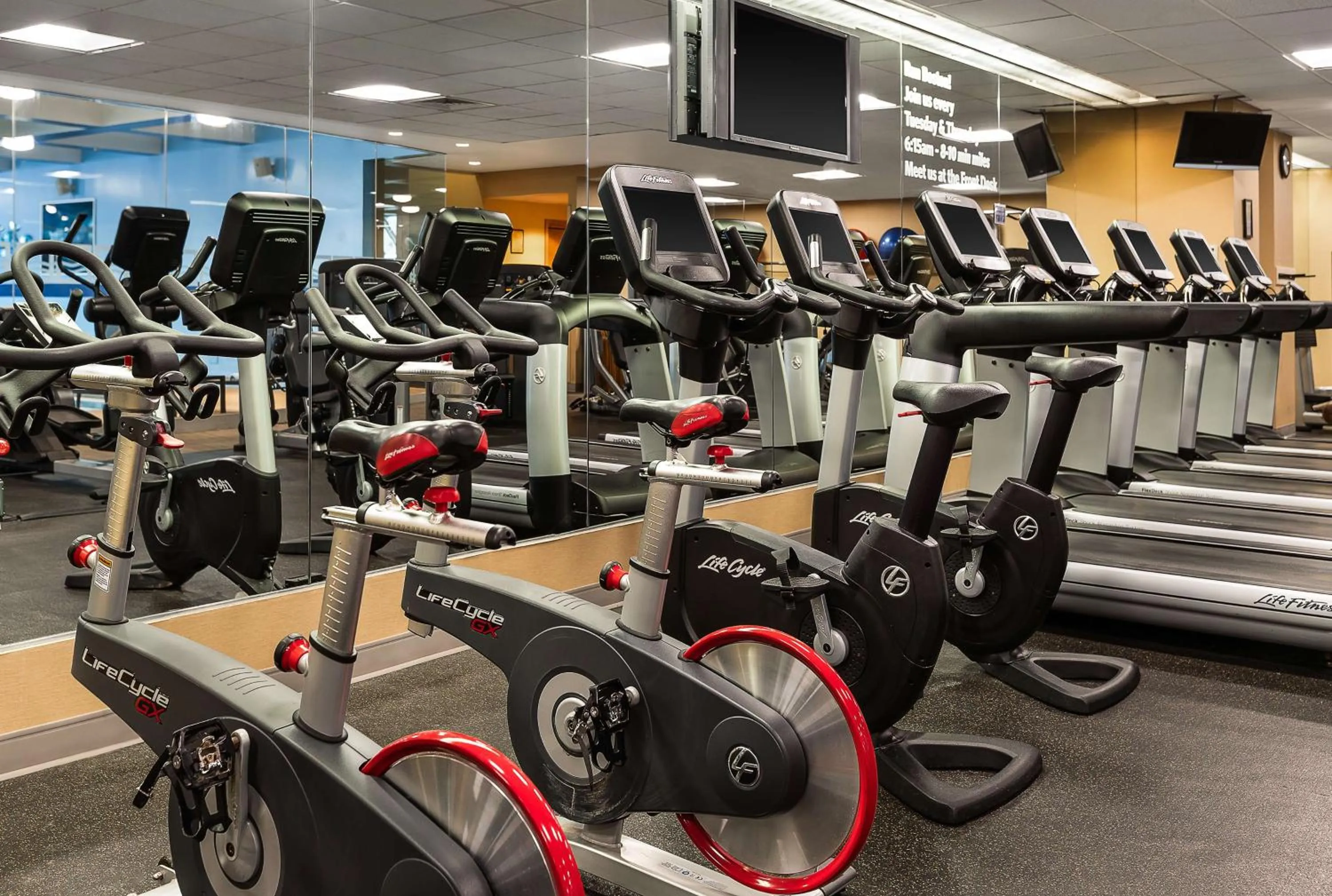 Fitness centre/facilities in Hyatt Regency Boston