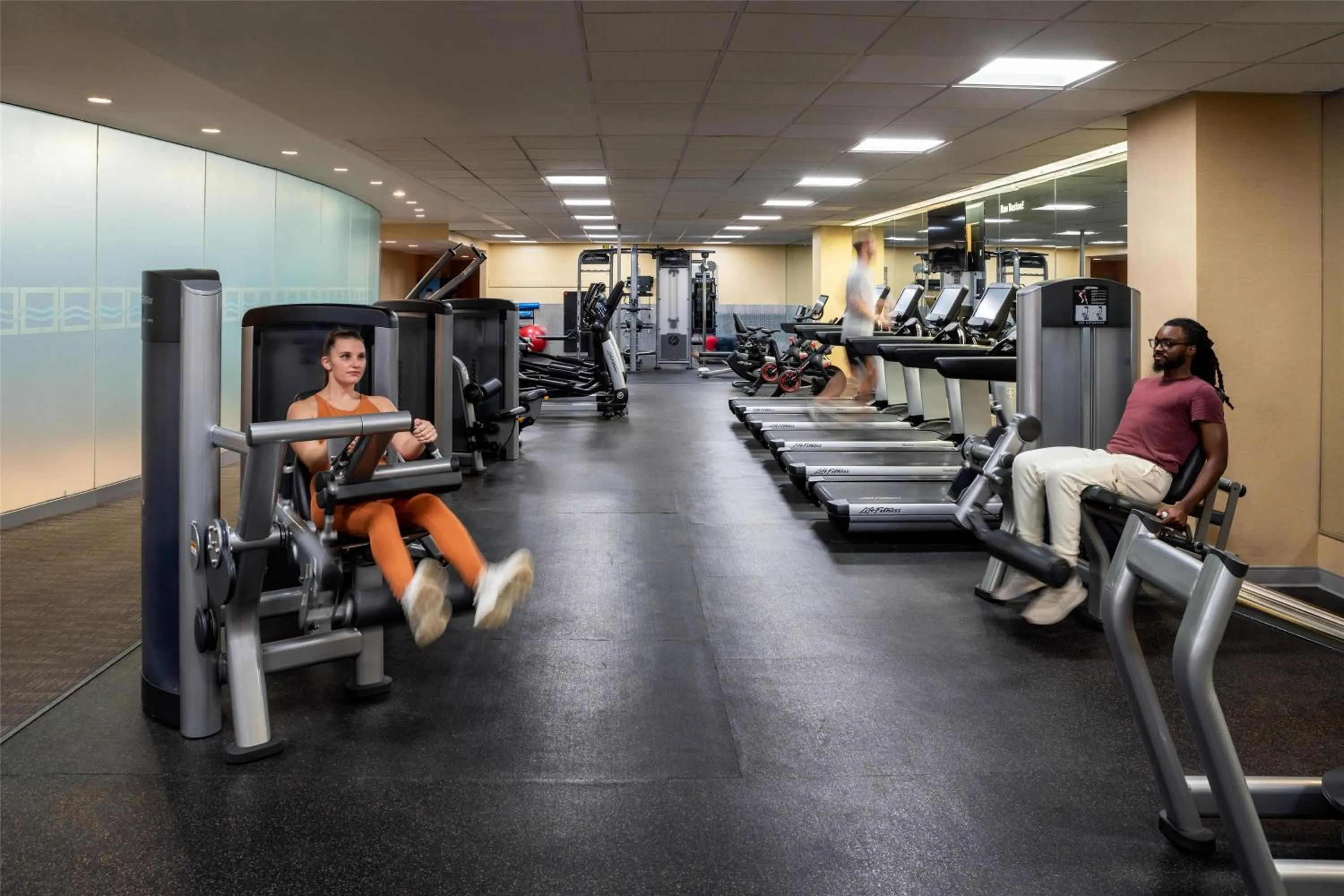 Fitness centre/facilities in Hyatt Regency Boston