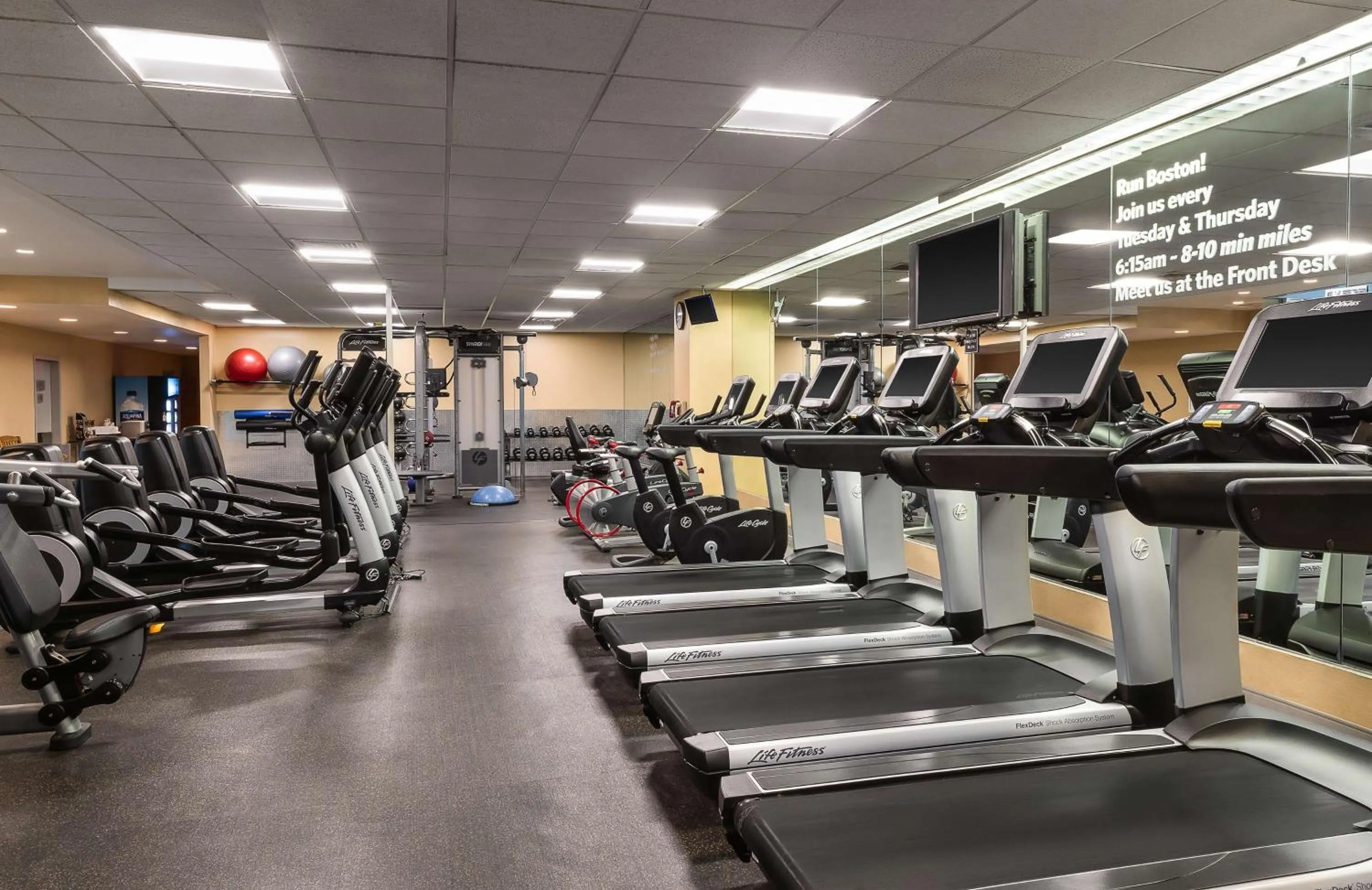 Fitness centre/facilities in Hyatt Regency Boston
