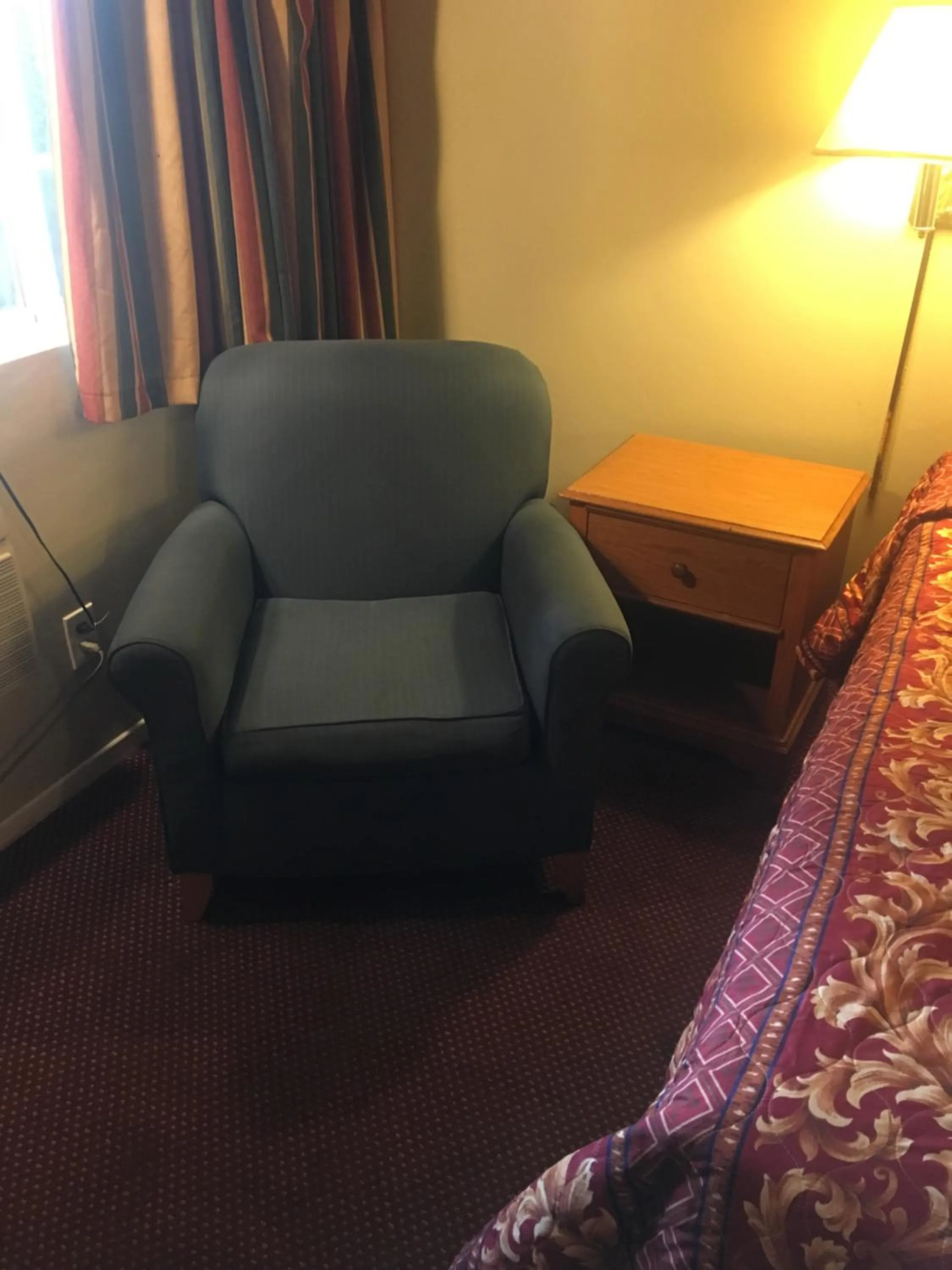 Seating area in Century Inn at LAX