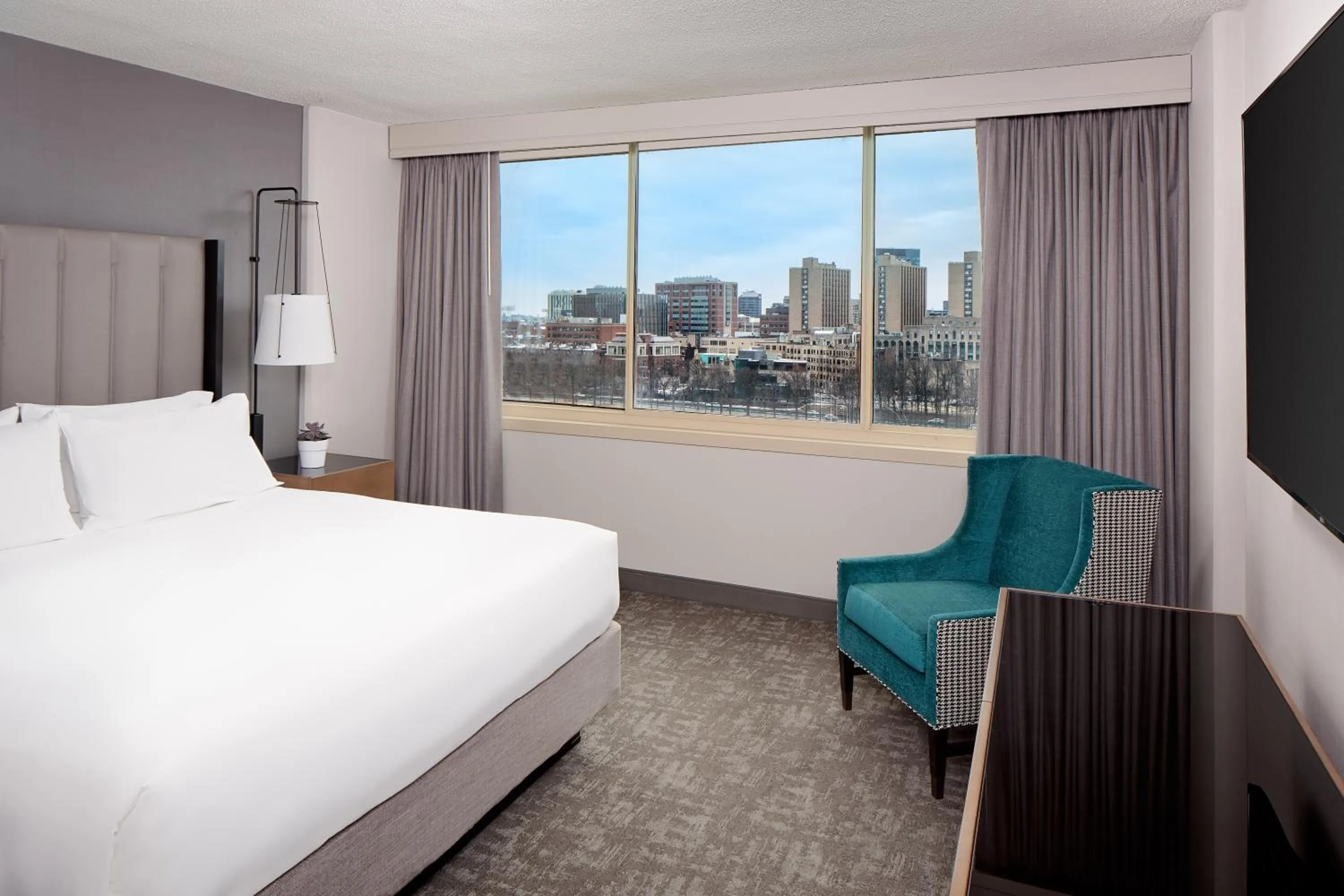 Bedroom, Bed in Hyatt Regency Boston/Cambridge
