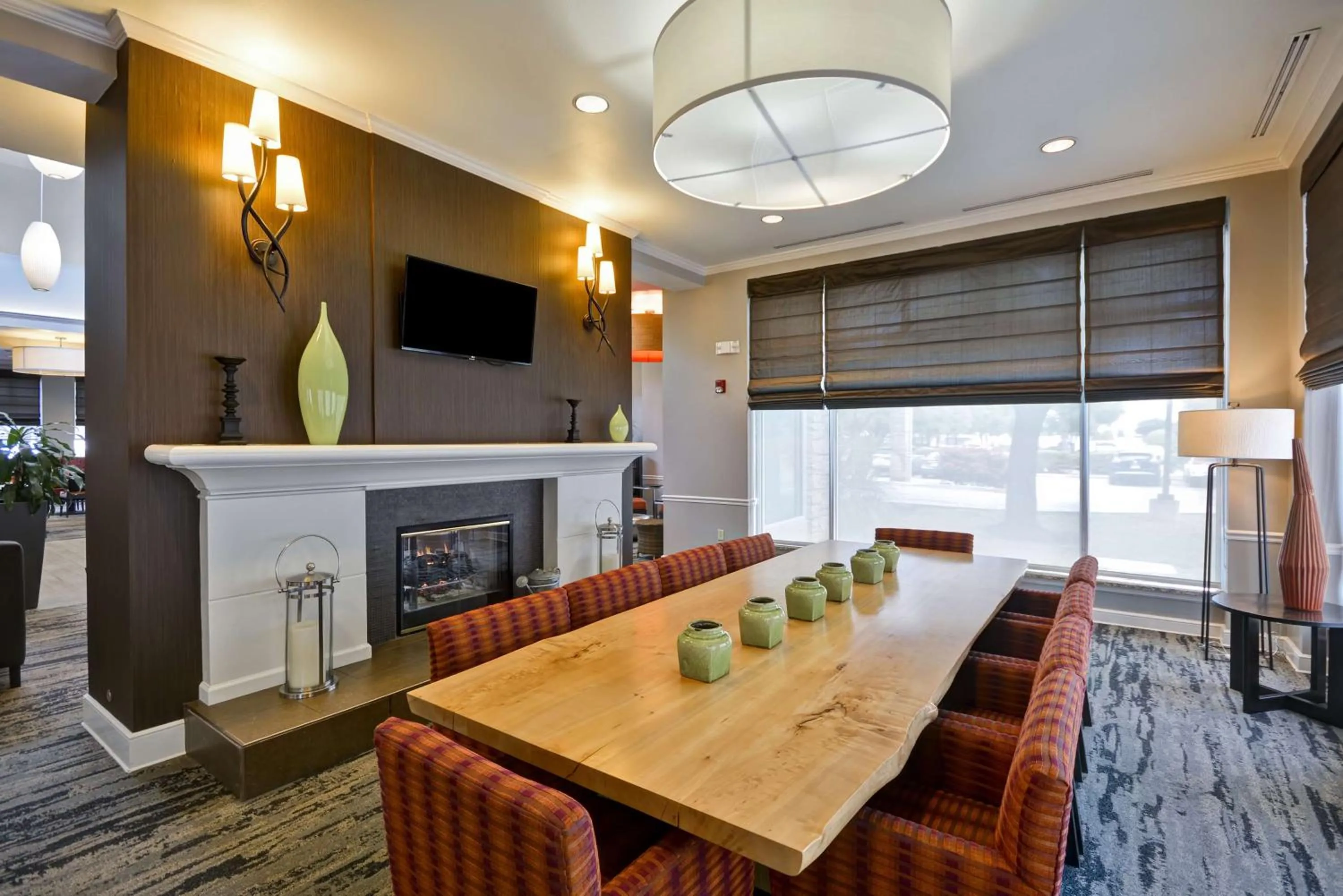 Lobby or reception in Hilton Garden Inn Austin Round Rock