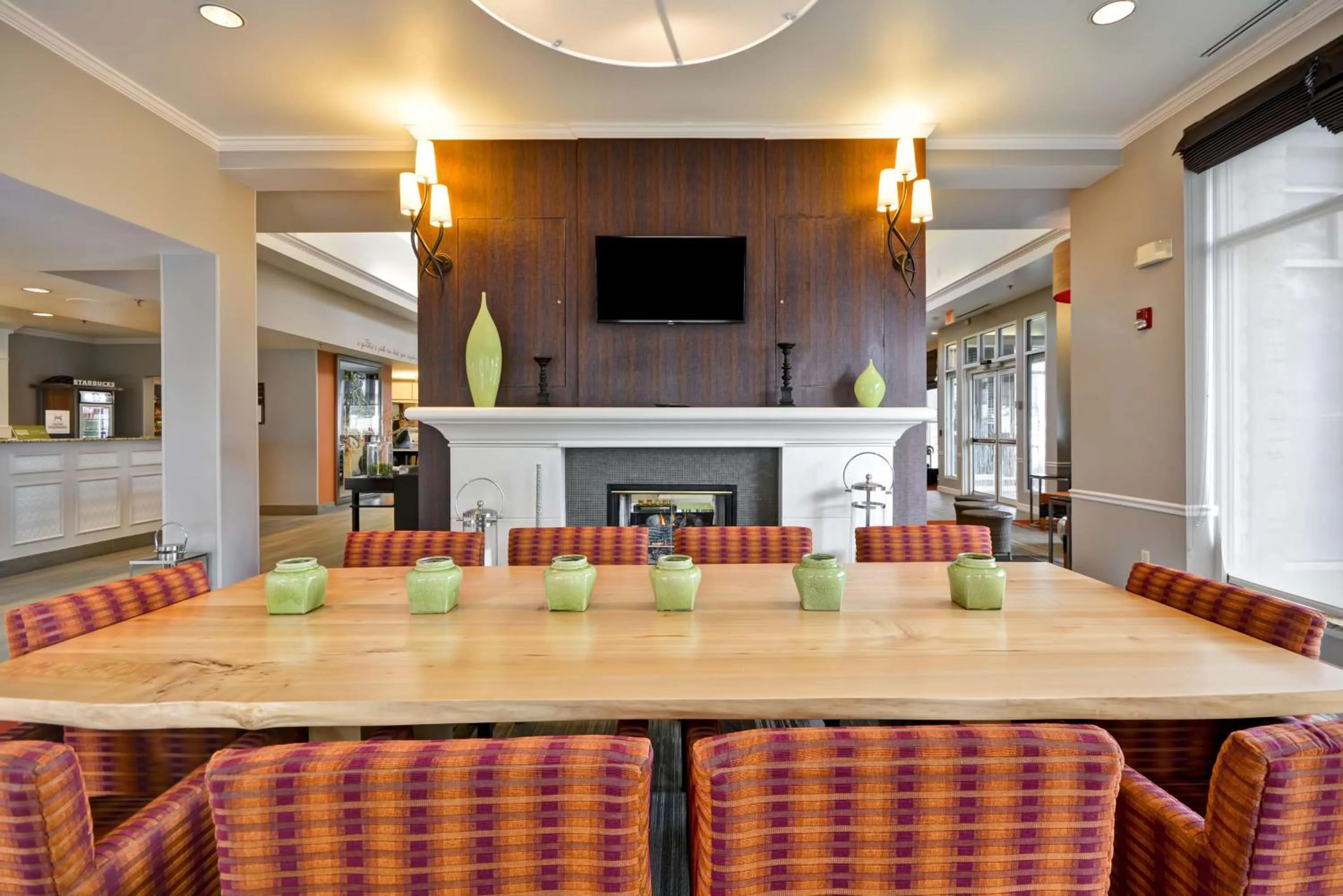 Lobby or reception in Hilton Garden Inn Austin Round Rock