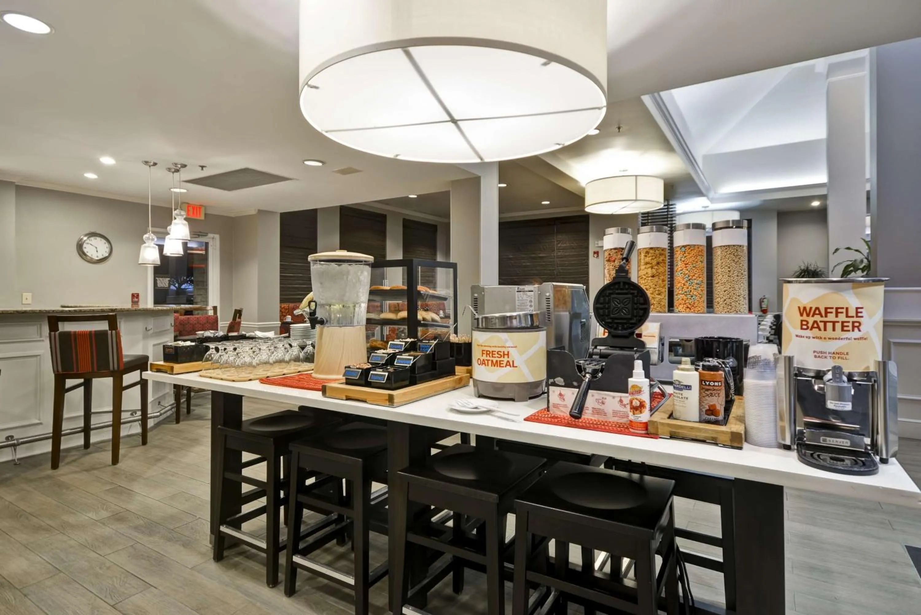 Breakfast in Hilton Garden Inn Austin Round Rock