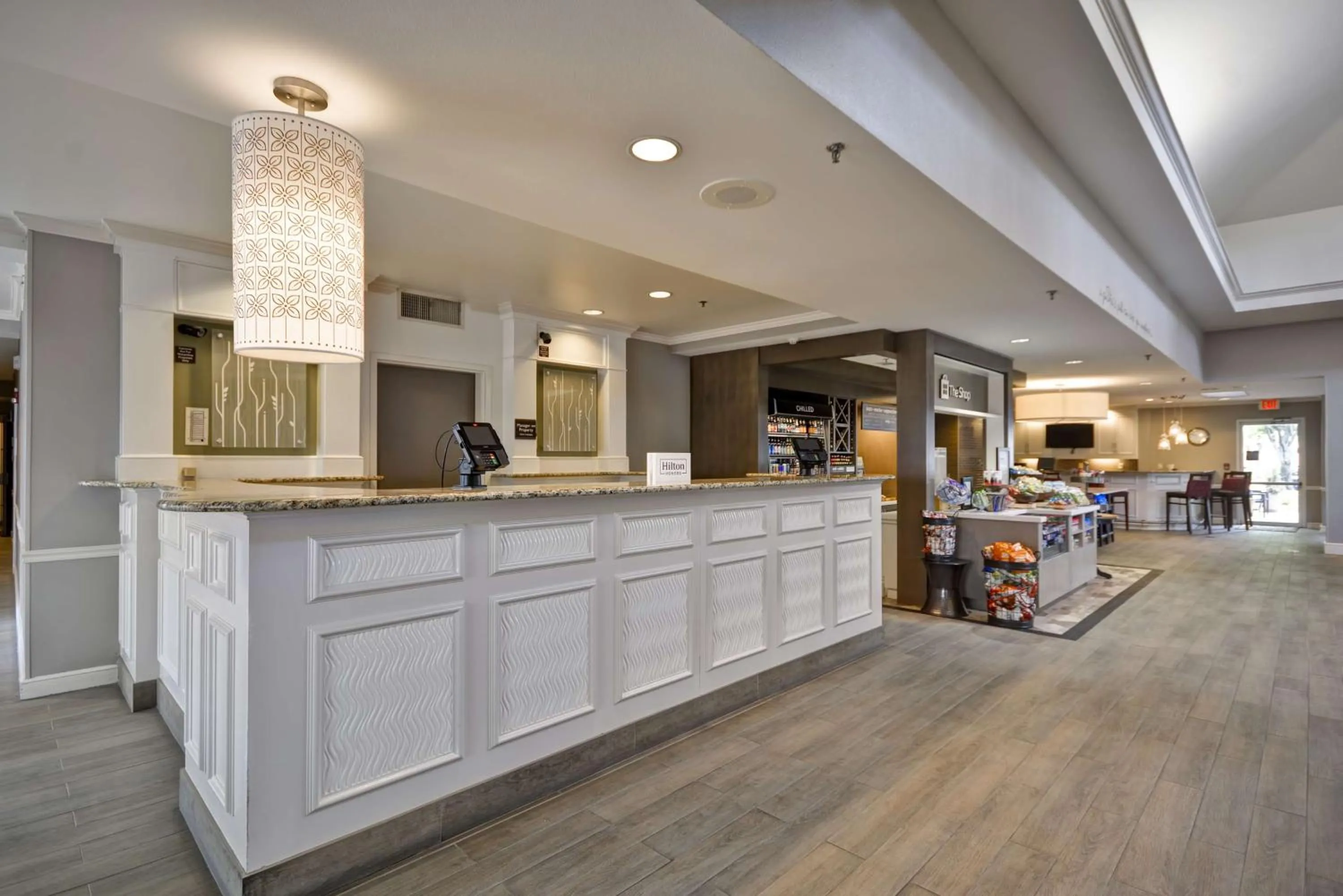 Lobby or reception in Hilton Garden Inn Austin Round Rock
