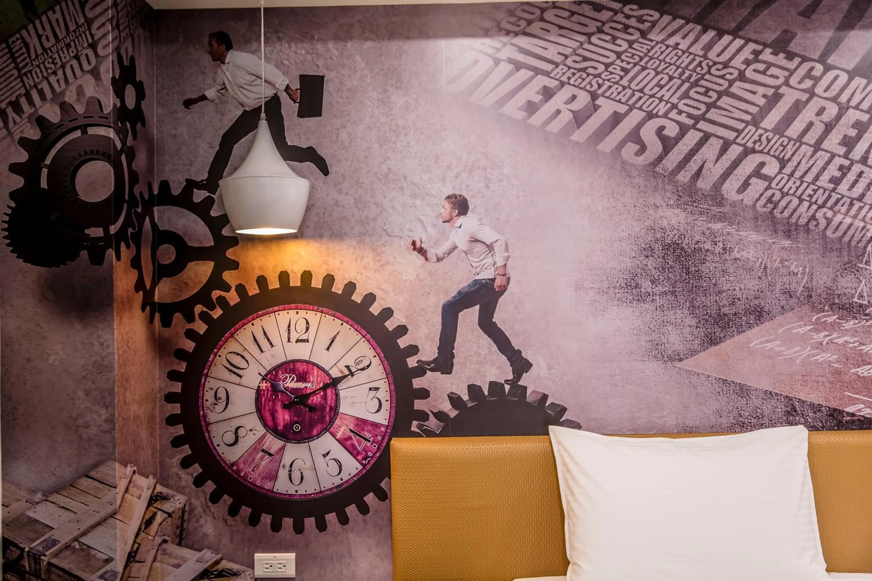 Decorative detail in The Cloud Hotel Zhongli Branch