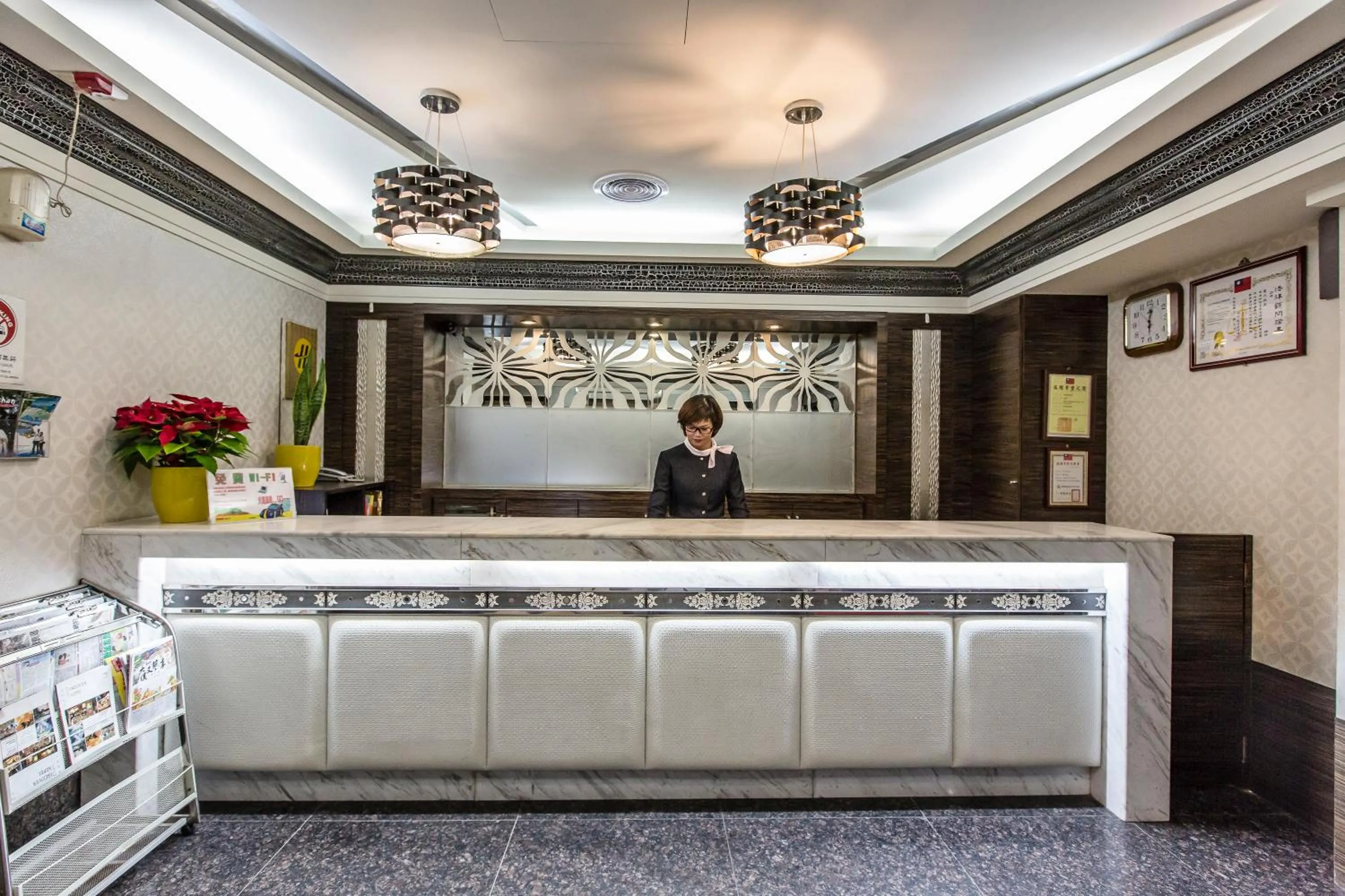 Lobby or reception in The Cloud Hotel Zhongli Branch