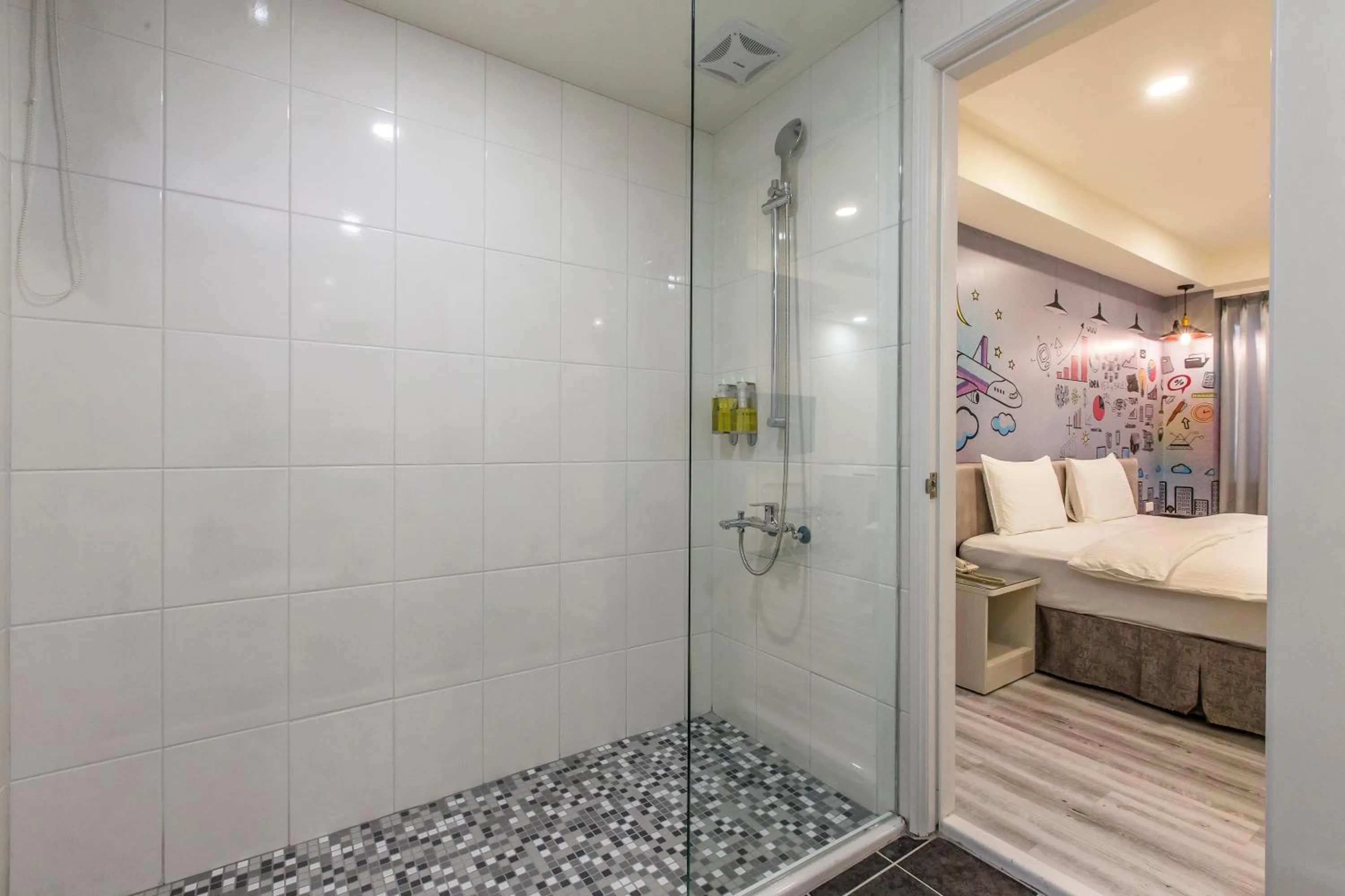 Bathroom in The Cloud Hotel Zhongli Branch