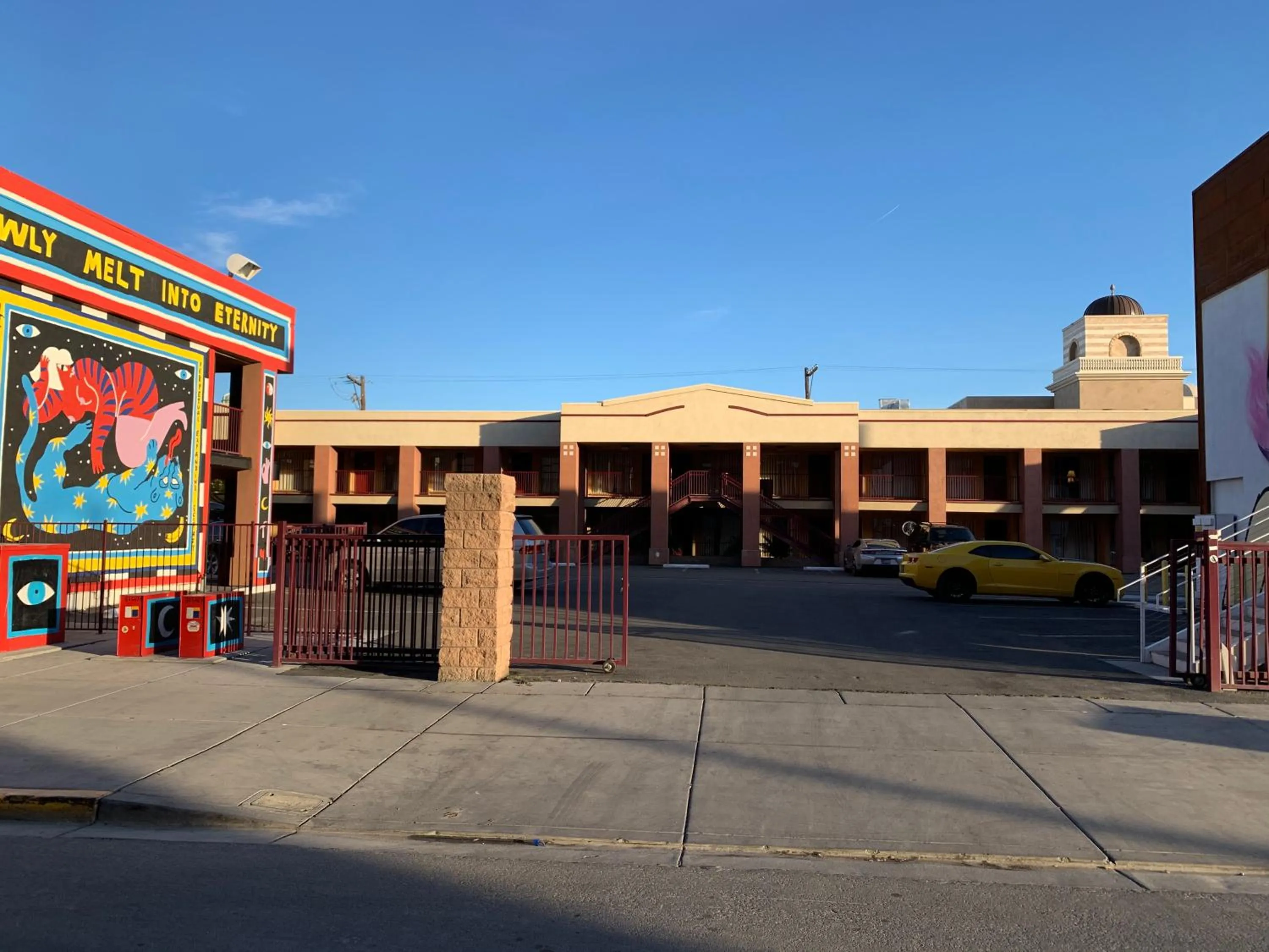 Facade/entrance in City Center Motel