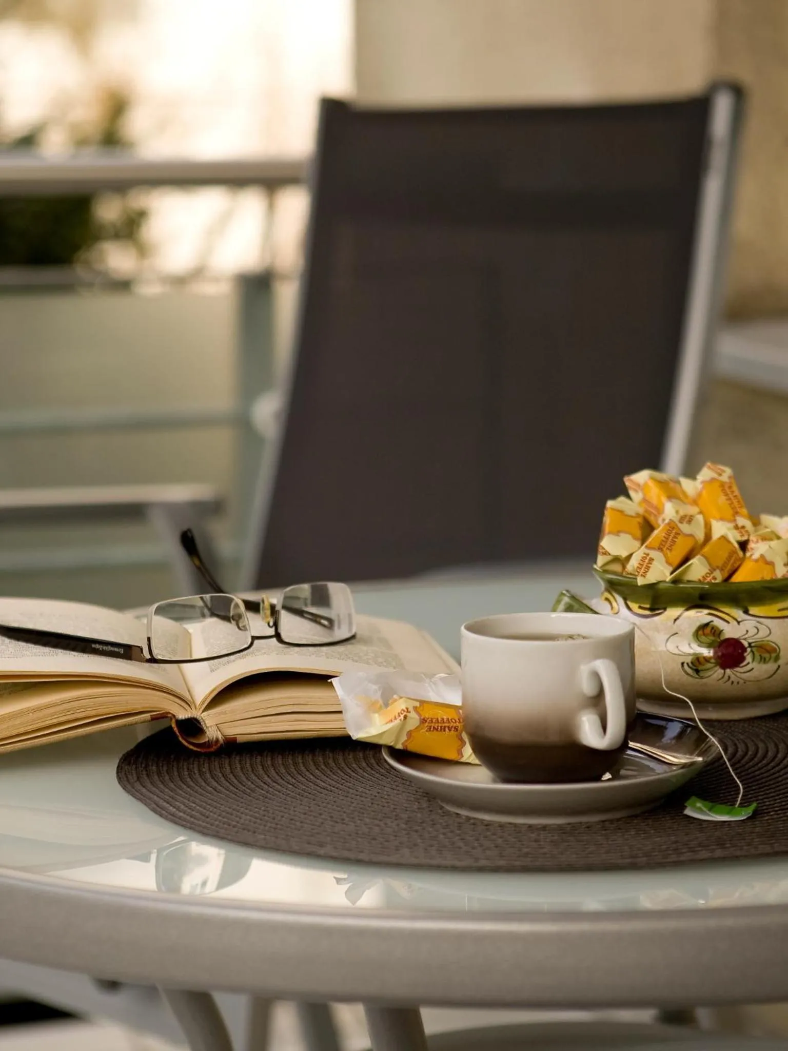 Balcony/Terrace in Maria-Viktoria Apartment