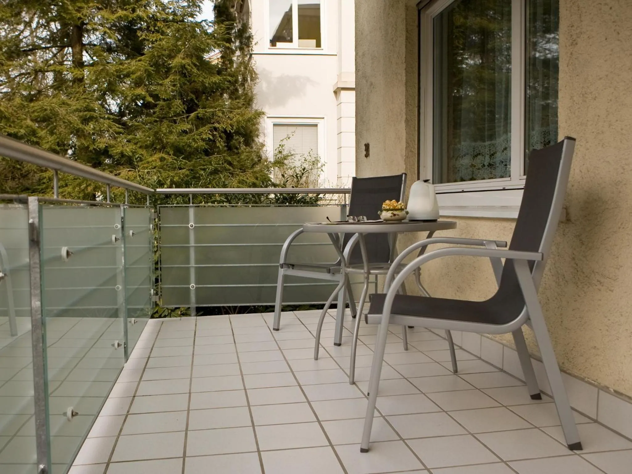 Balcony/Terrace in Maria-Viktoria Apartment
