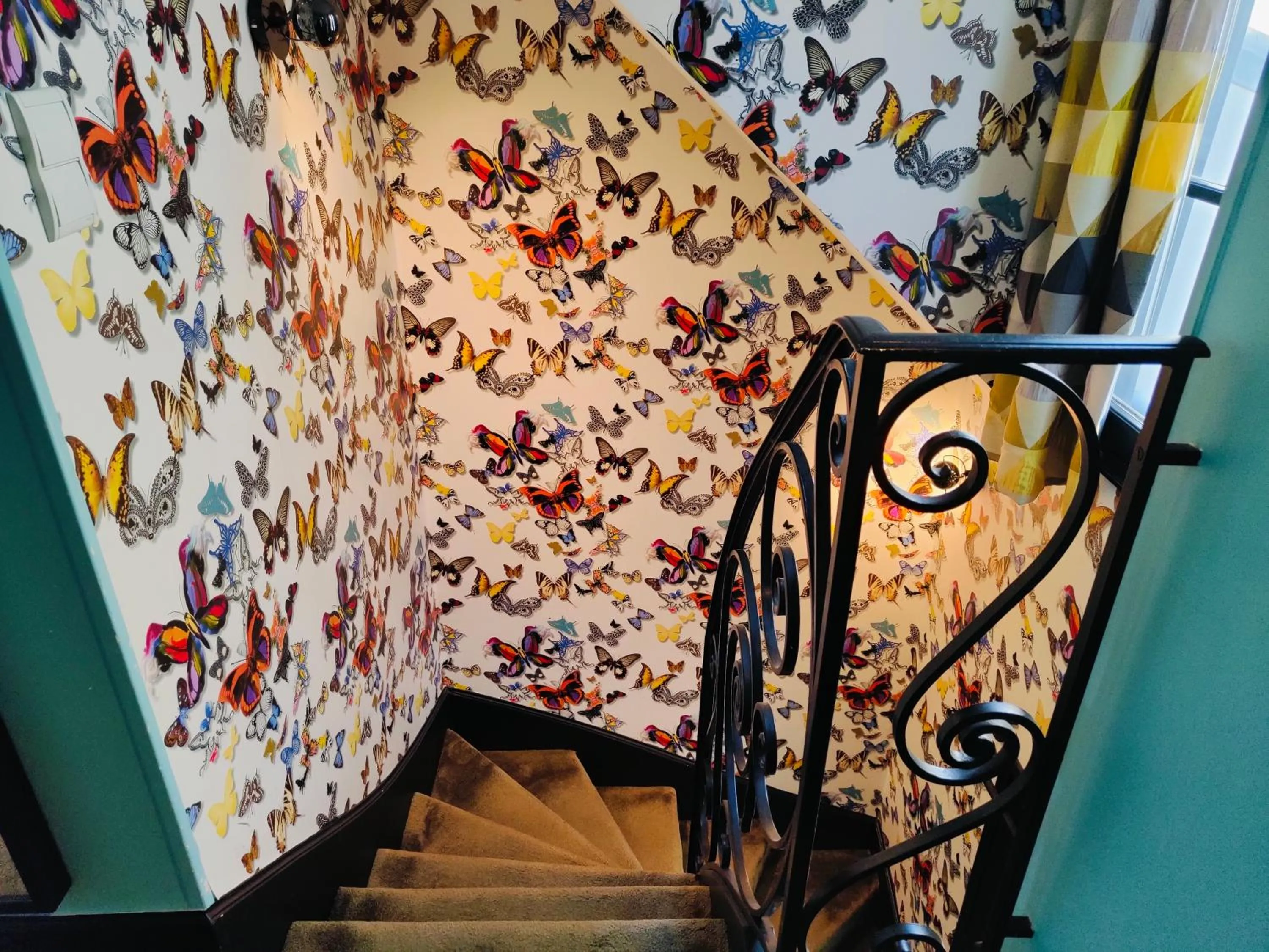 Decorative detail in Hôtel Noir