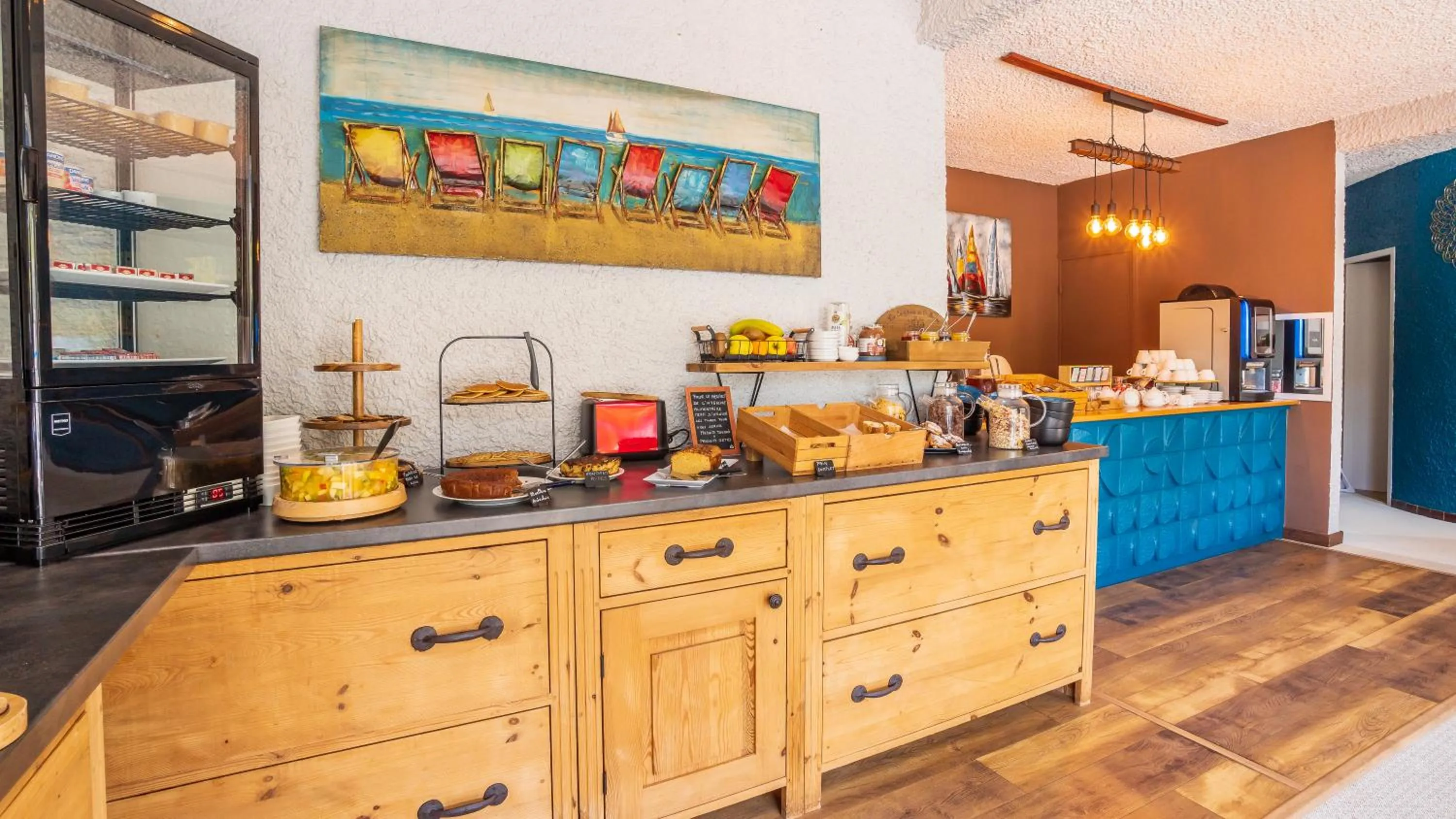 Buffet breakfast in Hotel Europe