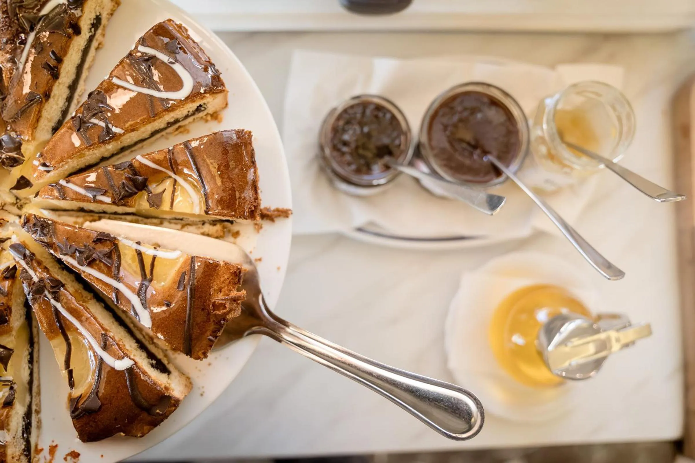 Food in Hotel Le Lampare