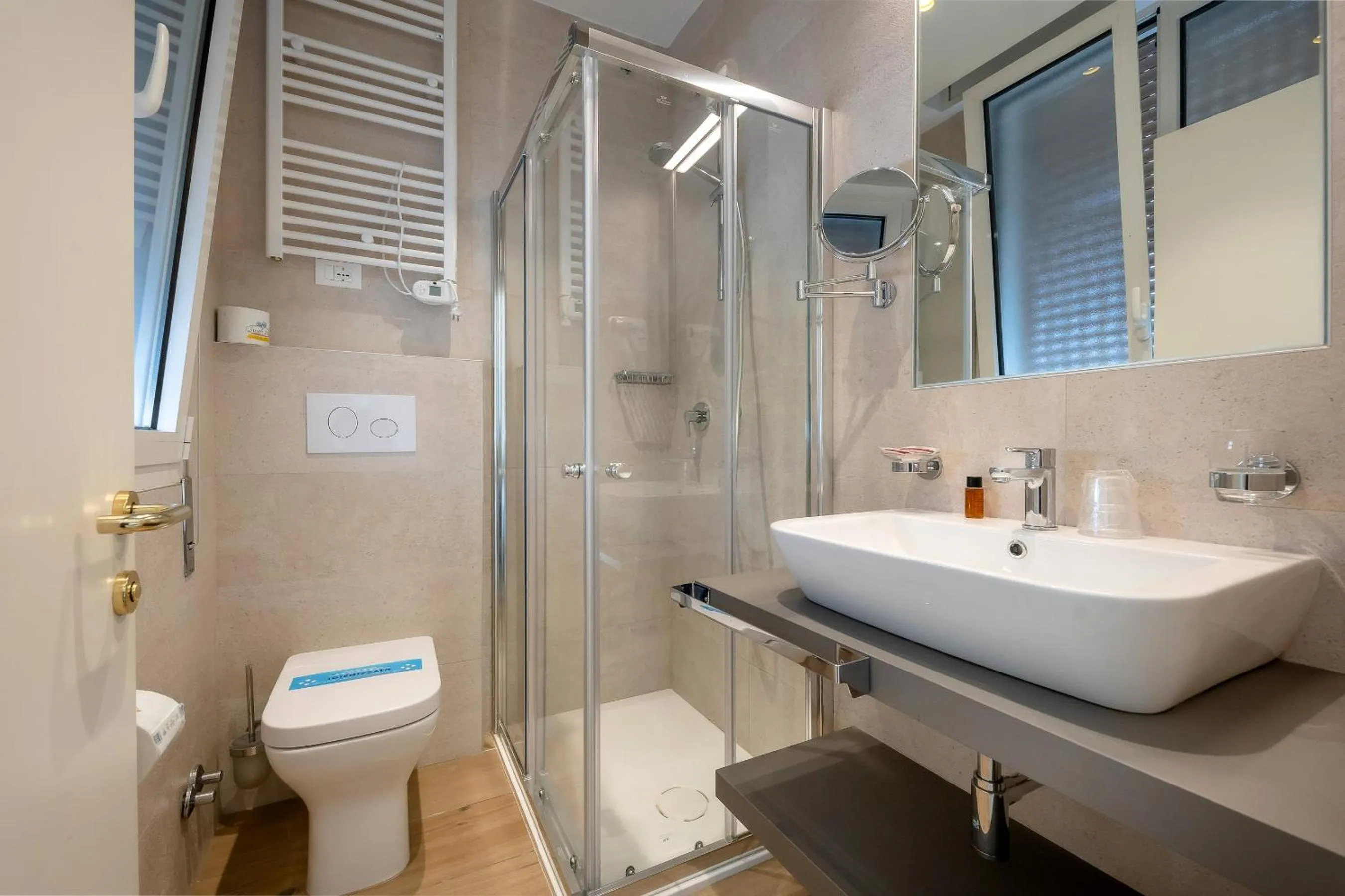 Bathroom in Hotel Le Lampare