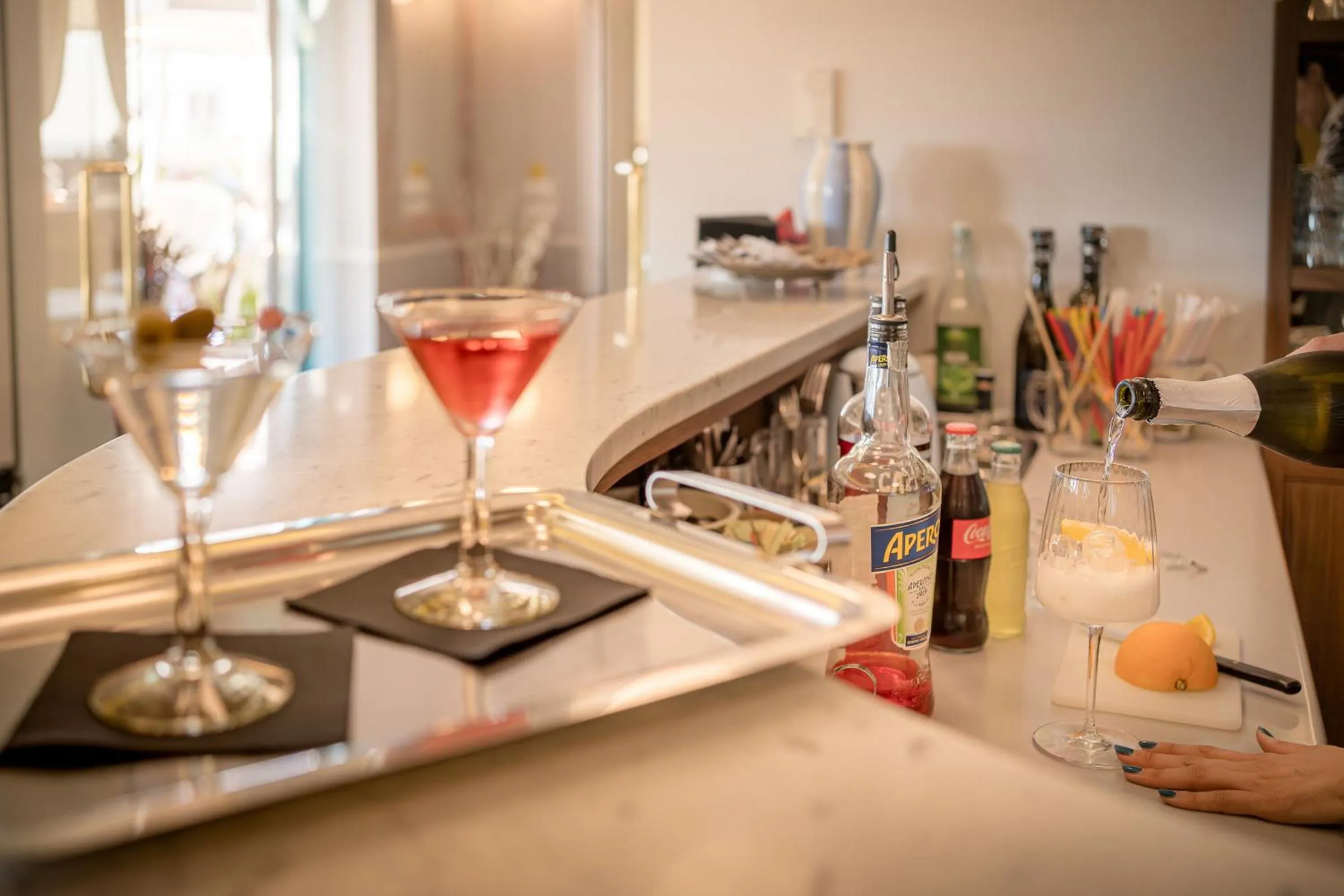 Drinks in Hotel Le Lampare